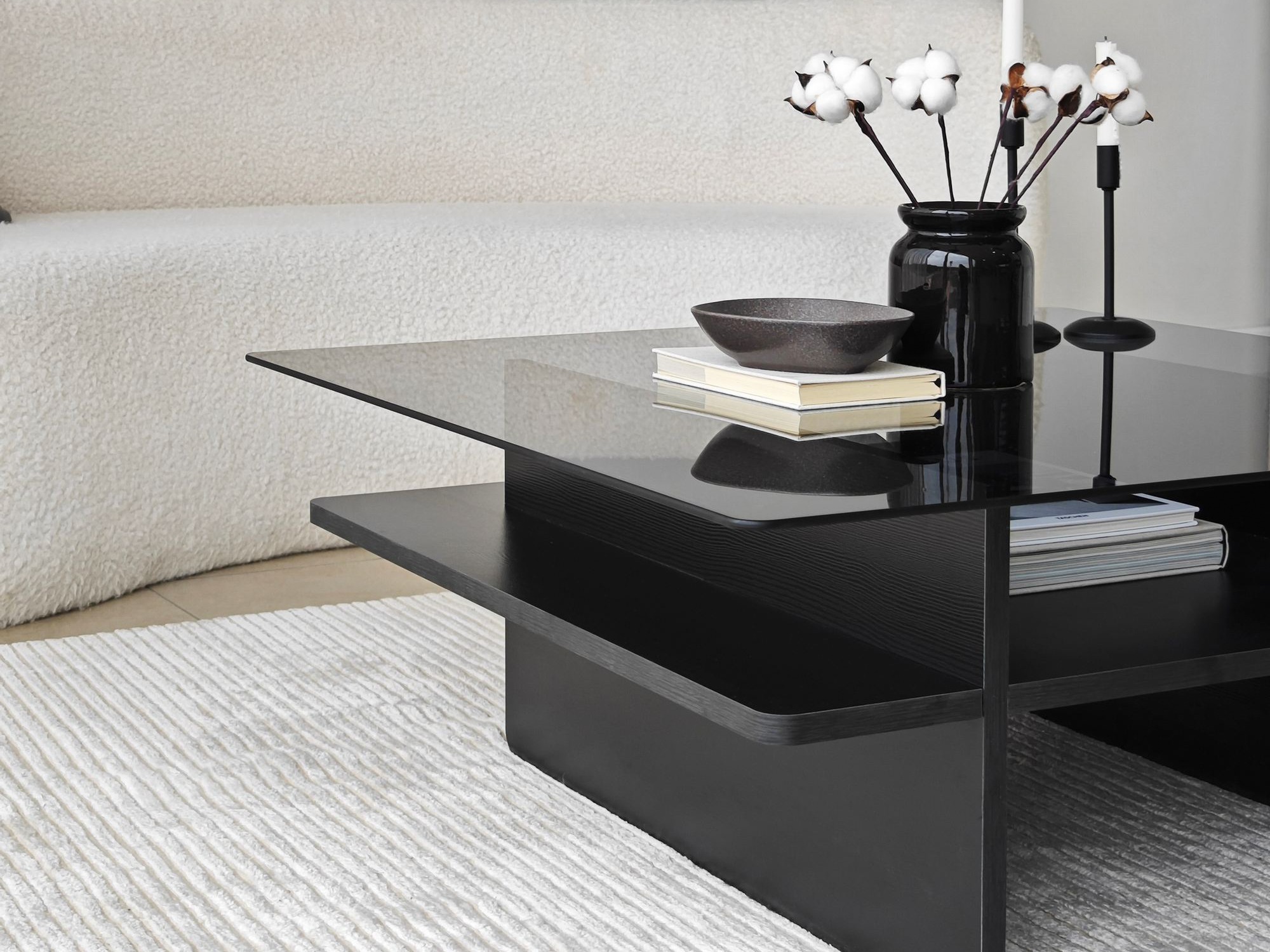 Mesa de centro Kailua 2636 (Negro)