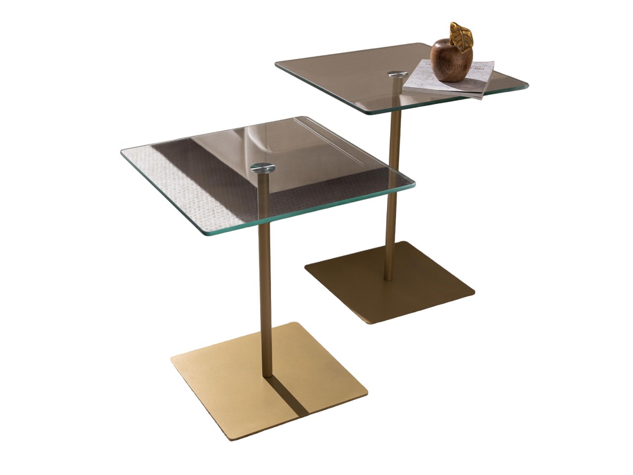 Conjunto de mesas auxiliares Kailua 2639 (Dorado)