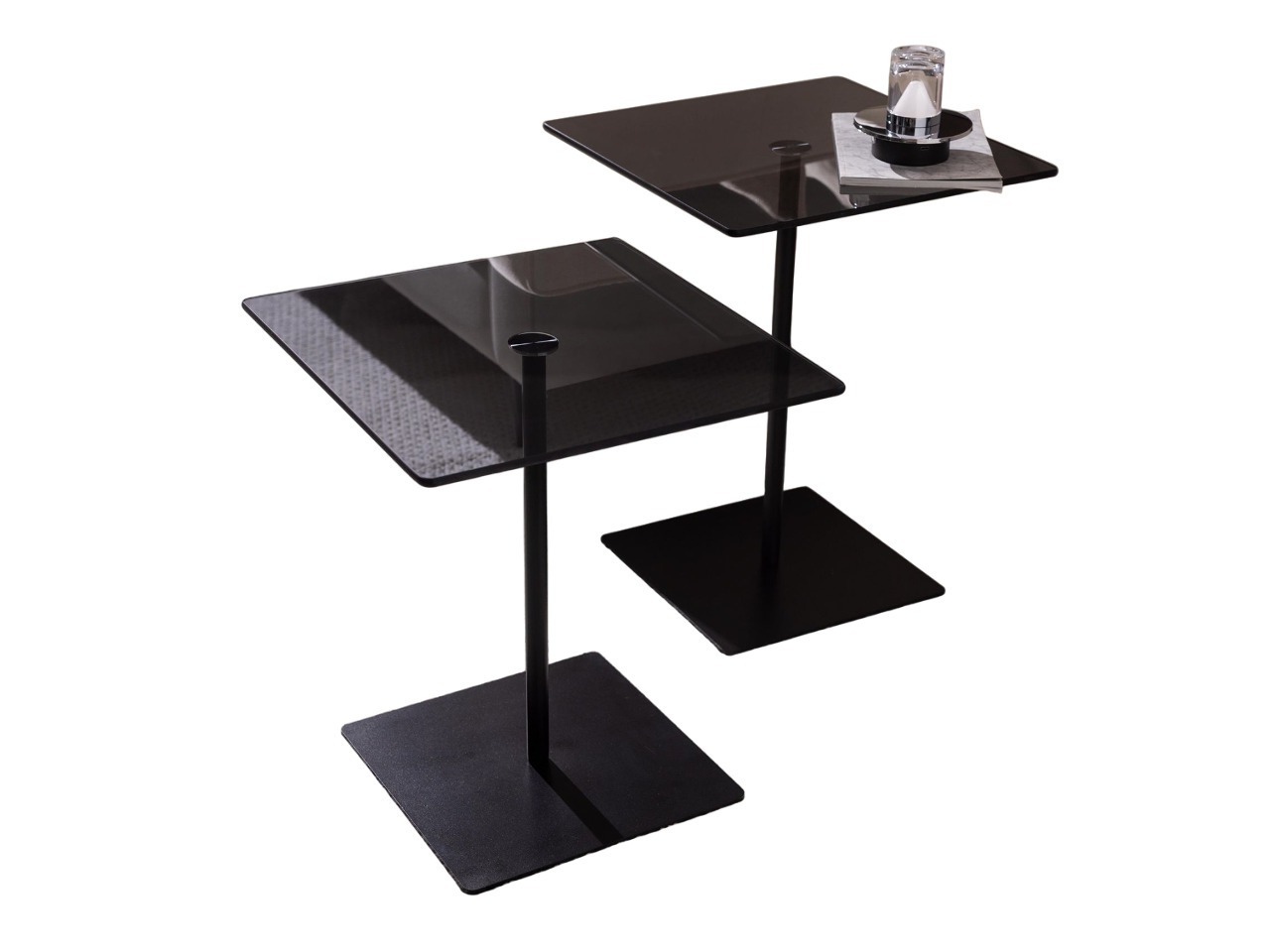 Conjunto de mesas auxiliares Kailua 2639 (Negro)