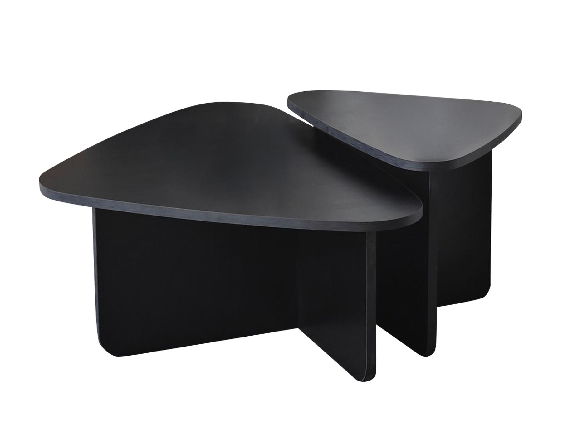 Conjunto mesa de centro Kailua 2638 (Negro)