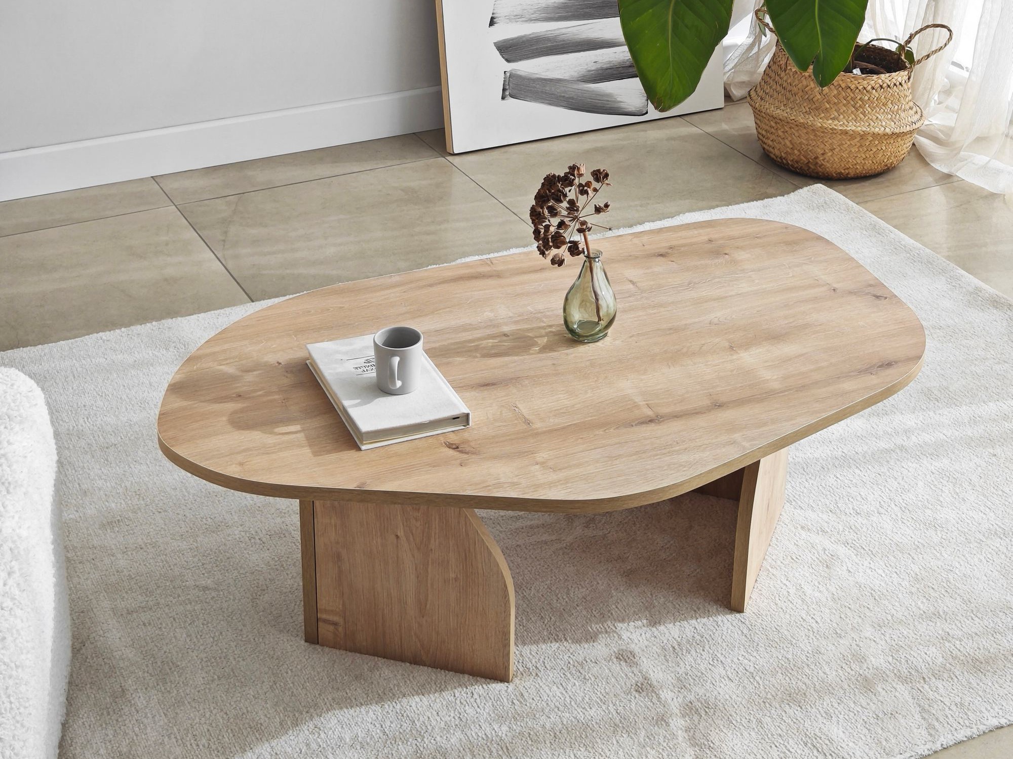 Mesa de centro Kailua 2637 (Roble)