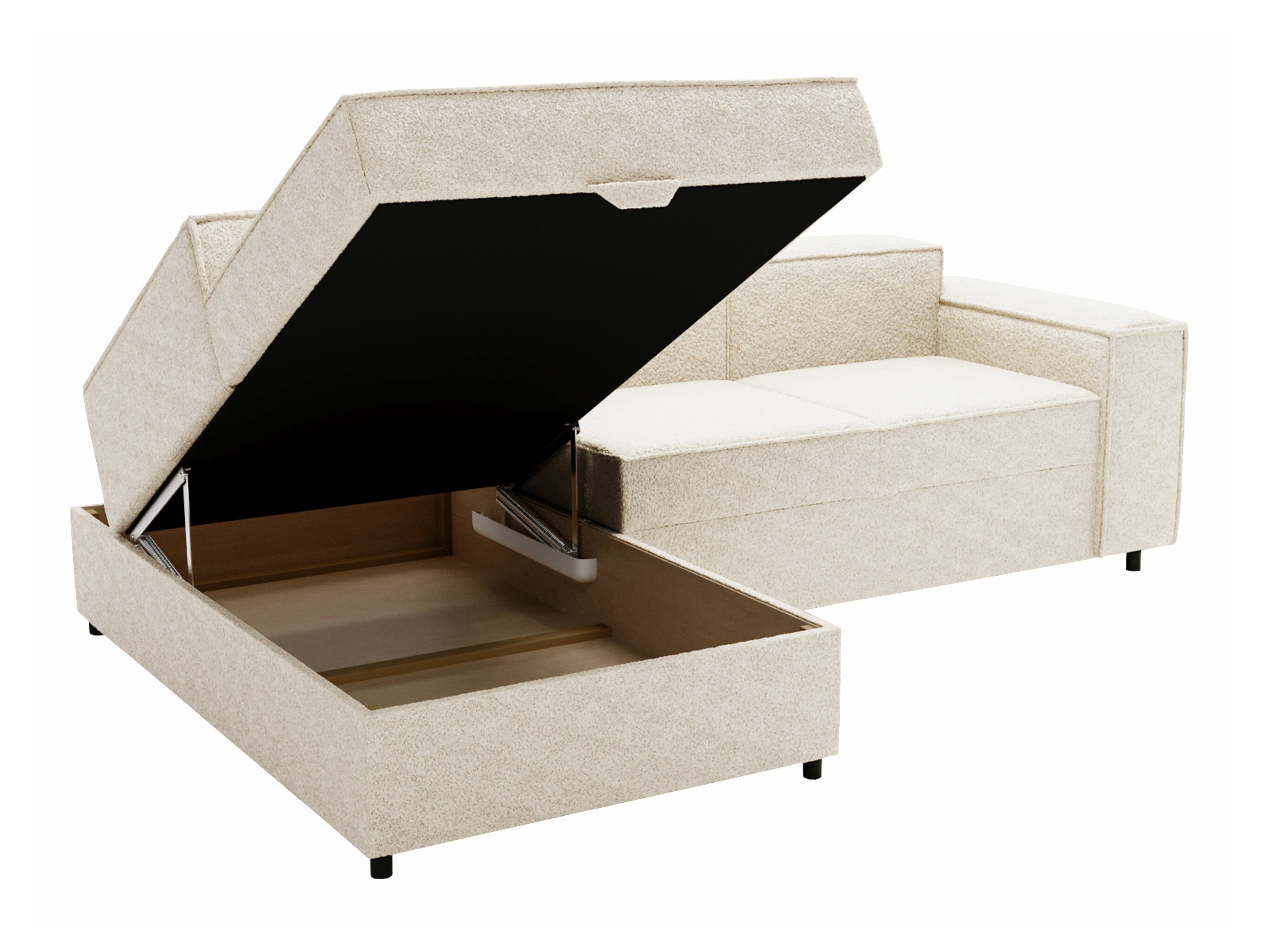 Sofá rinconero Clovis 116 (Coral 75)