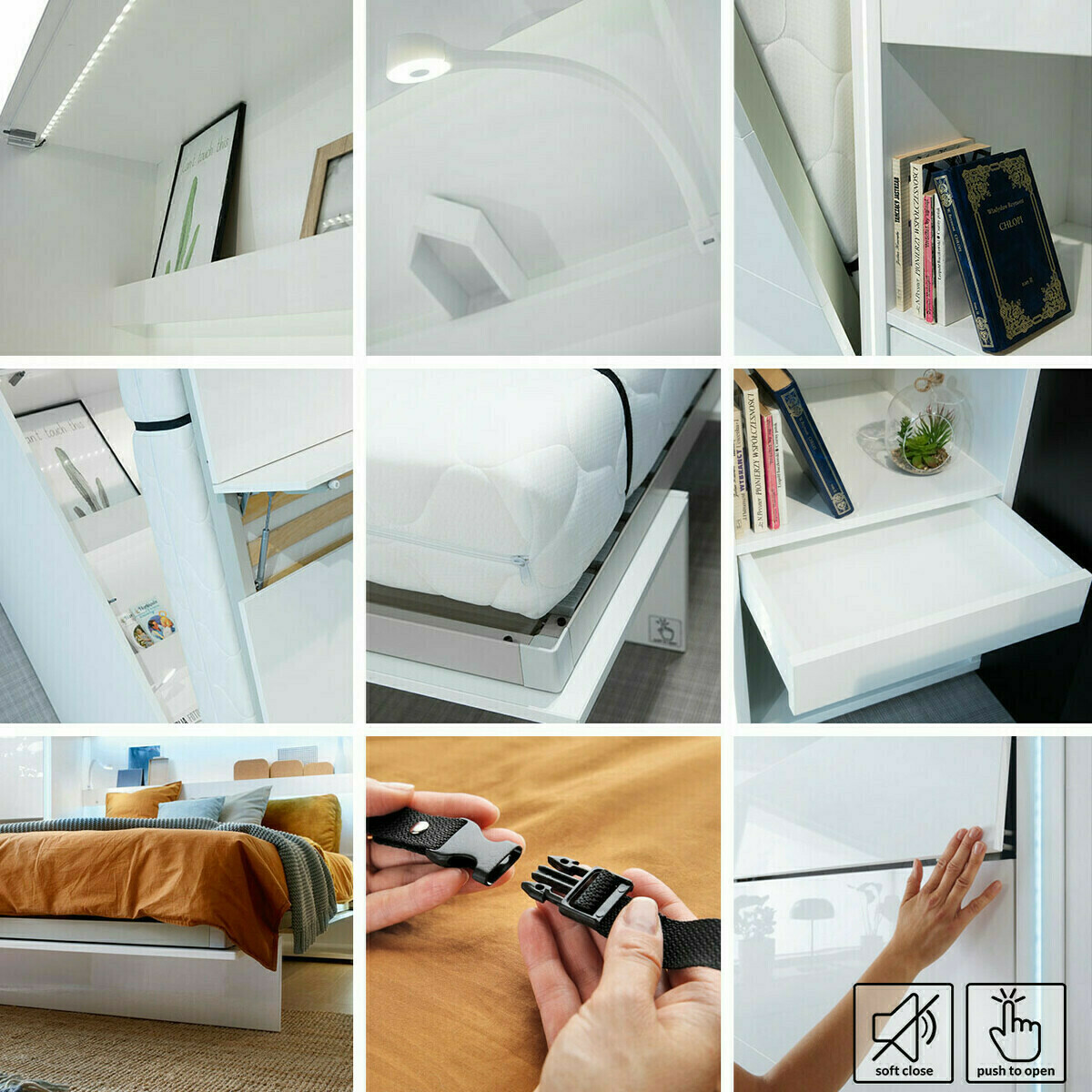 Cama plegable Concept Pro Lenart (Cachemira)