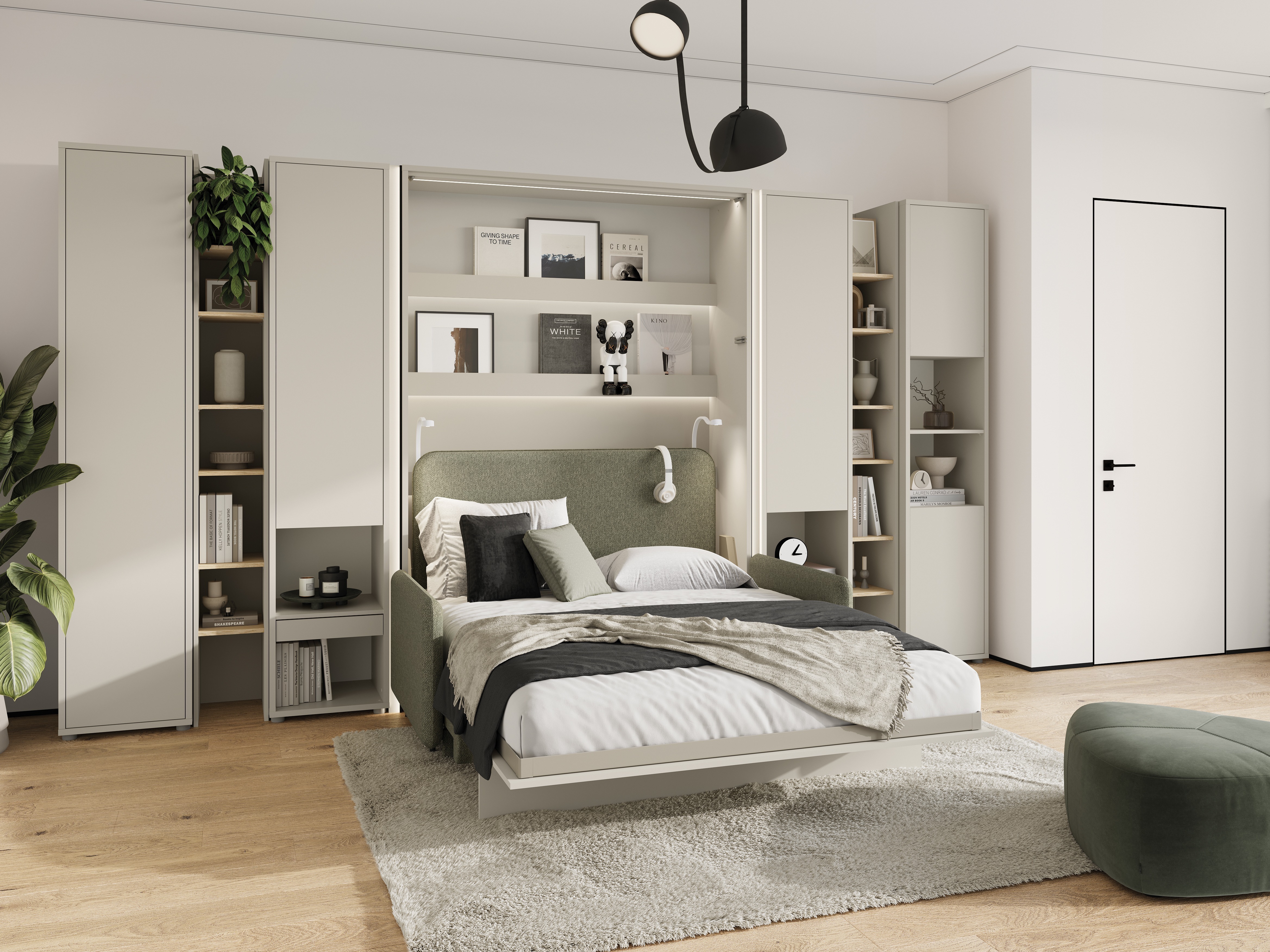 Cama plegable Concept Pro Lenart Levfere 102 (Cachemira)