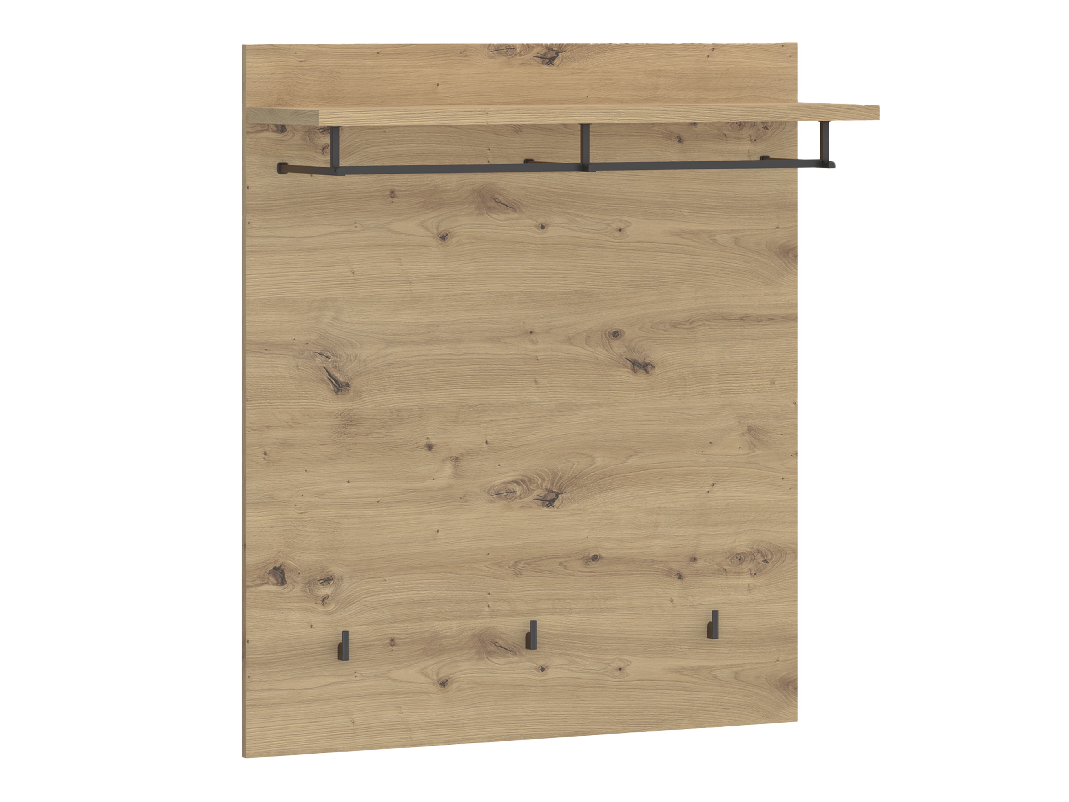 Conjunto para recibidor Venlori 119 (Roble Artisan + Antracita)