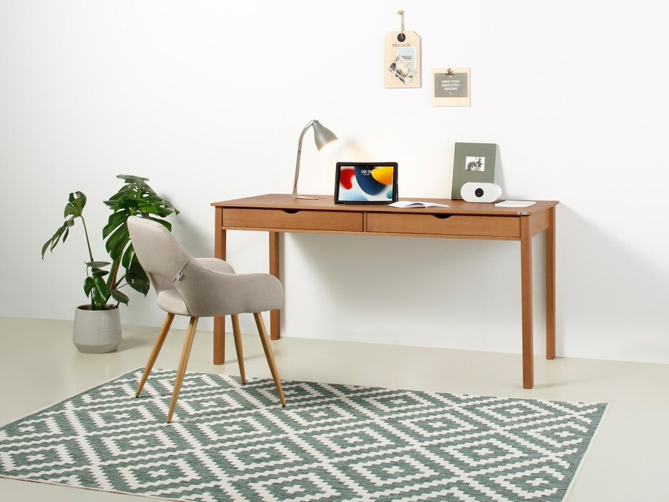 Mesa de oficina Denton 592 (Luminoso madera)