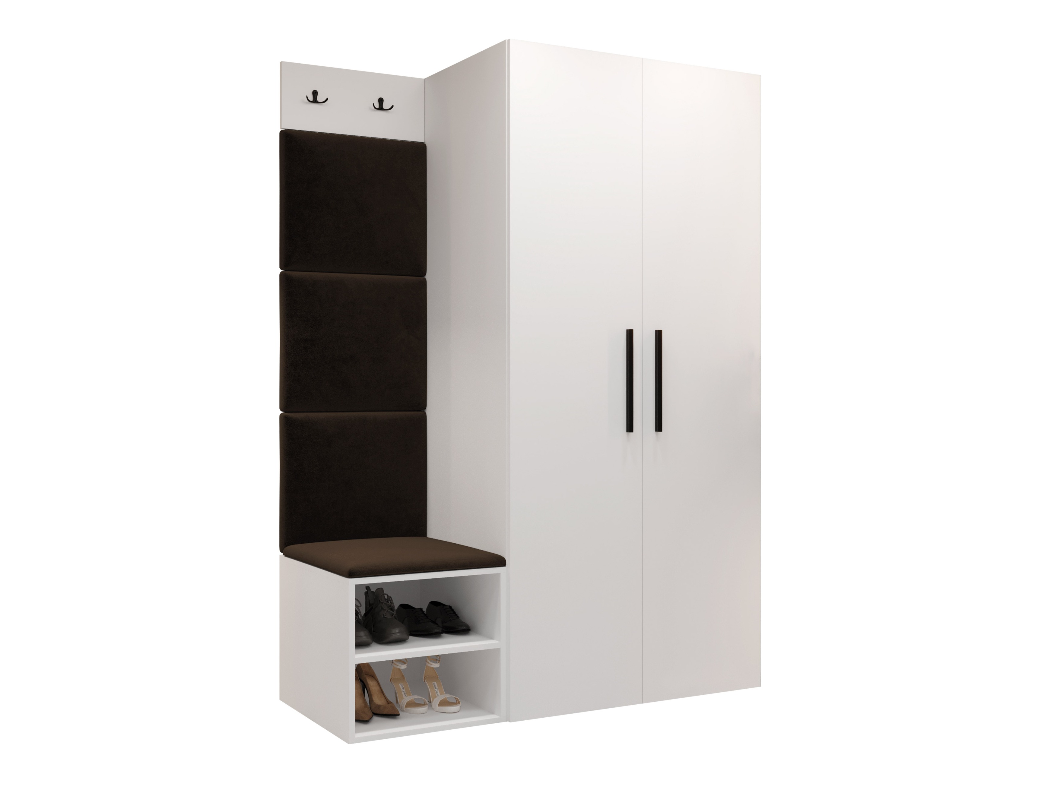 Conjunto para recibidor Hartford 523 (Blanco)