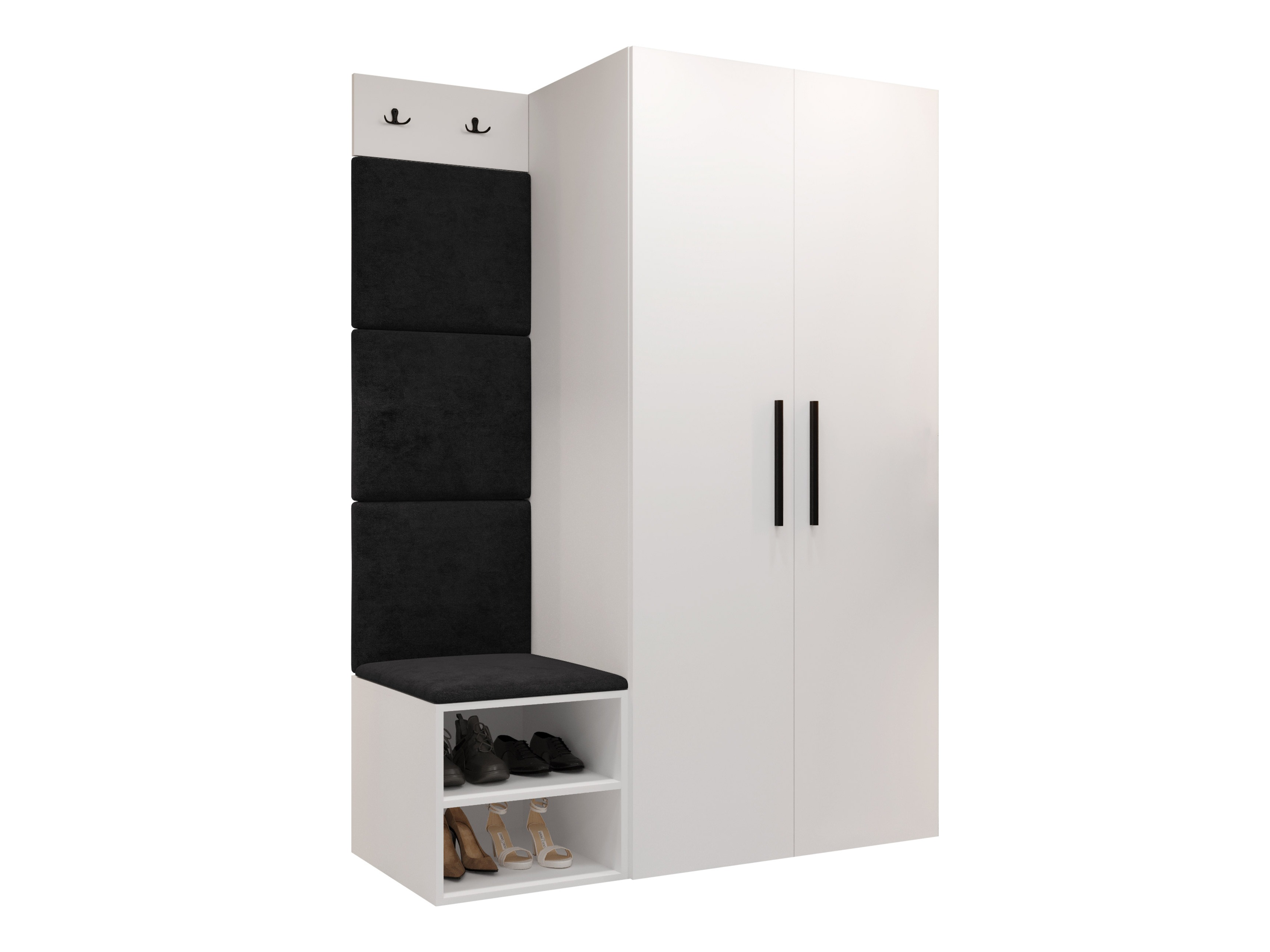 Conjunto para recibidor Hartford 523 (Blanco)