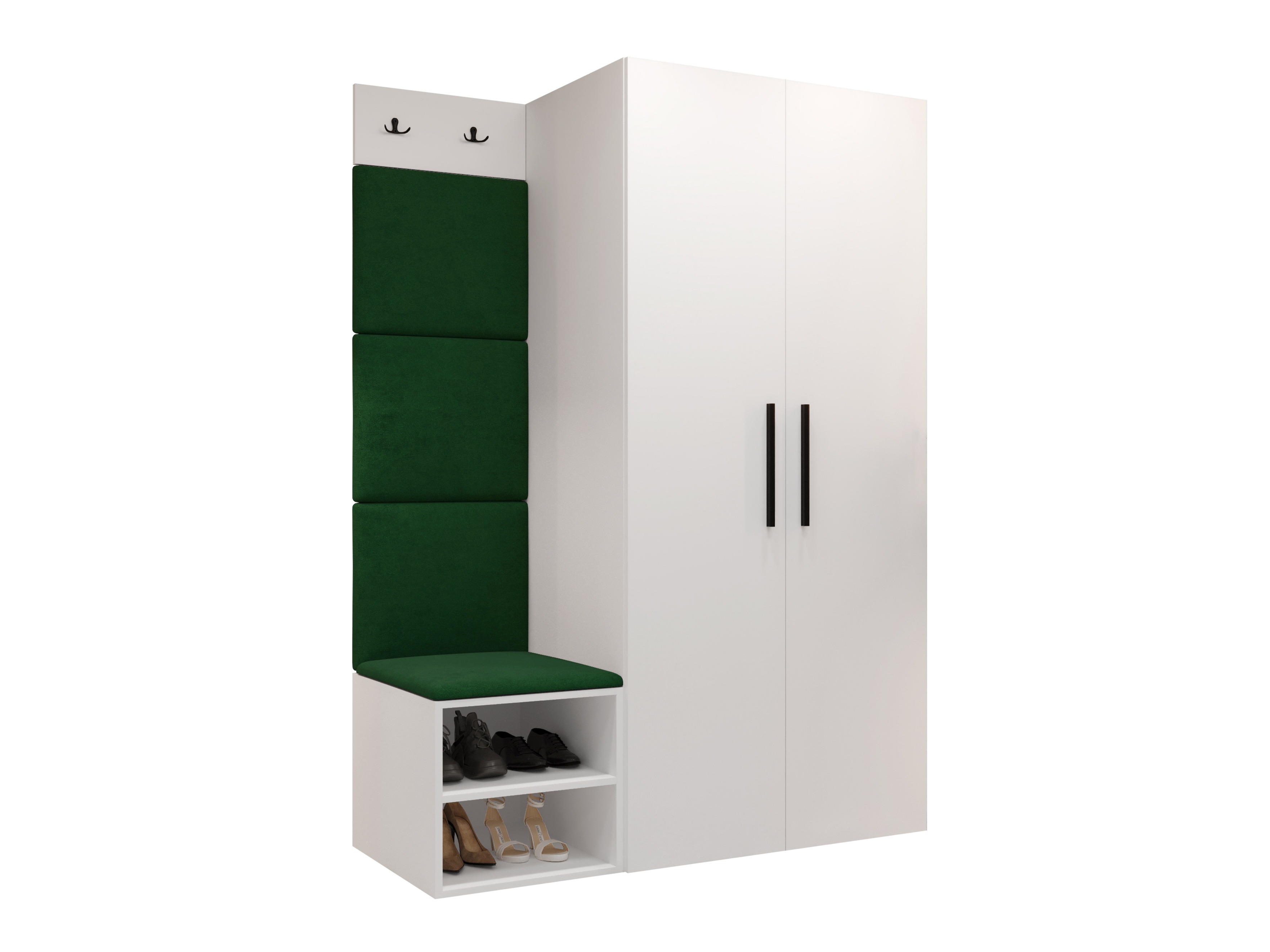 Conjunto para recibidor Hartford 523 (Blanco)