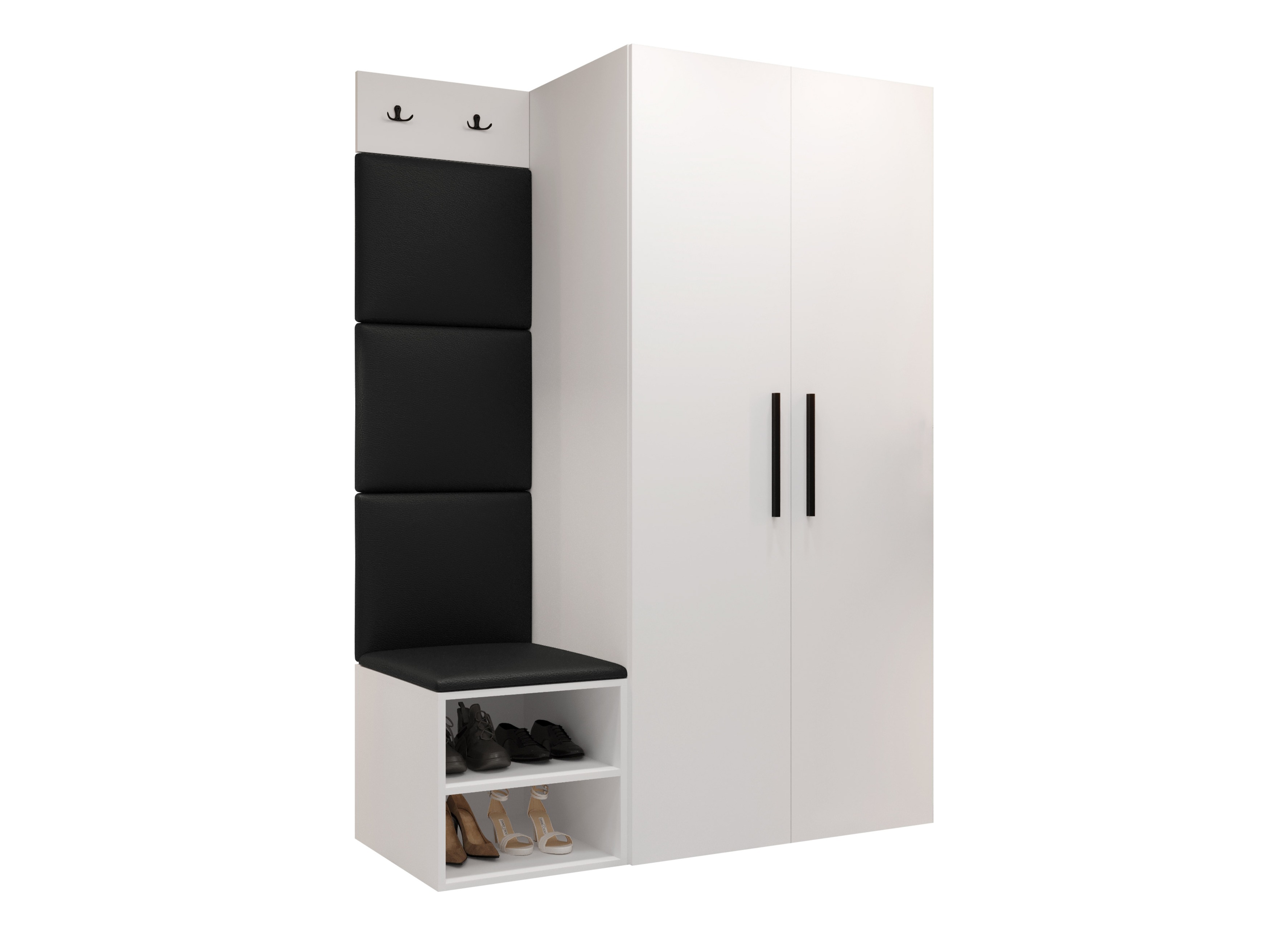 Conjunto para recibidor Hartford 523 (Blanco)