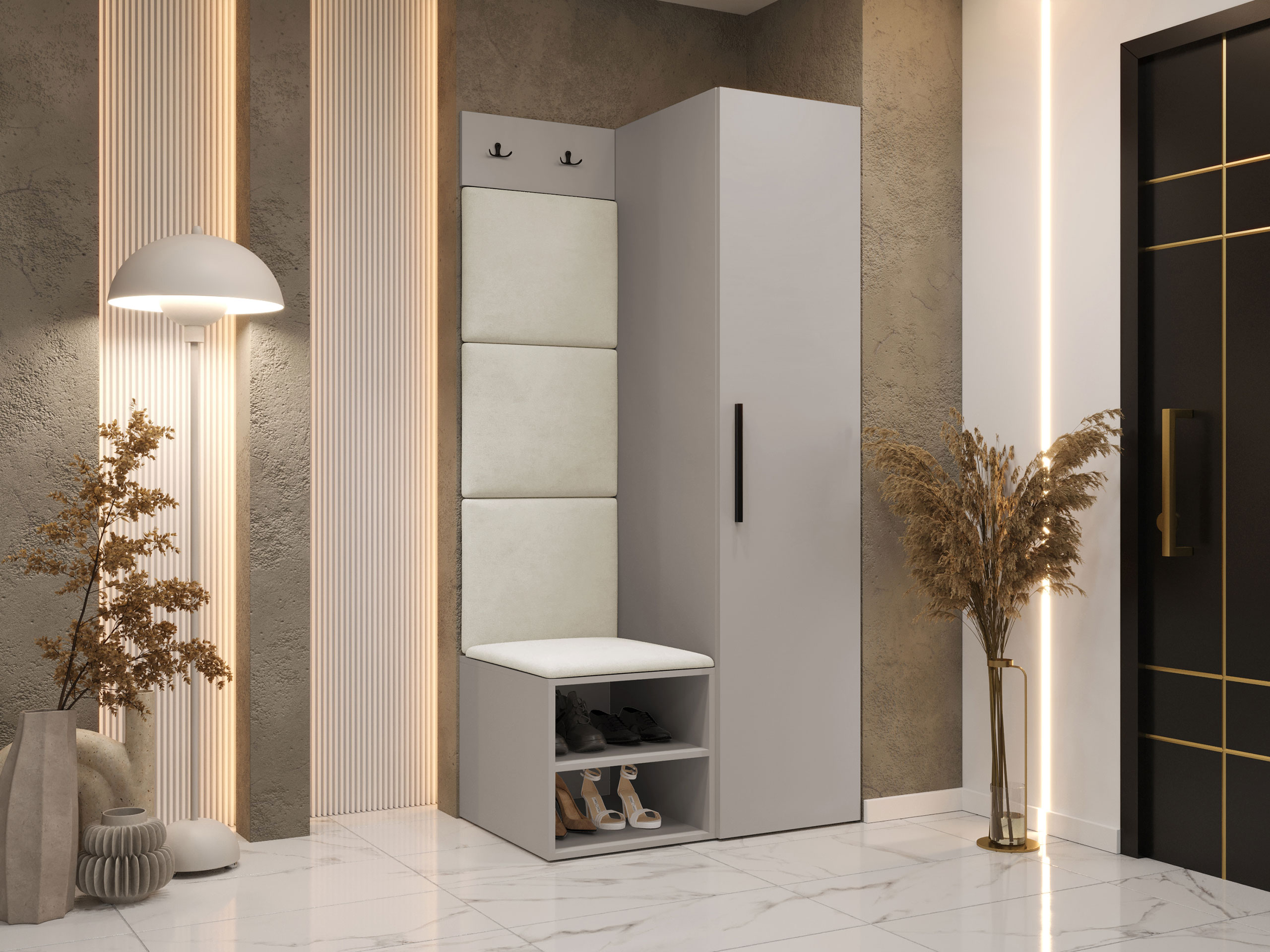 Conjunto para recibidor Hartford 524 (Cachemira)