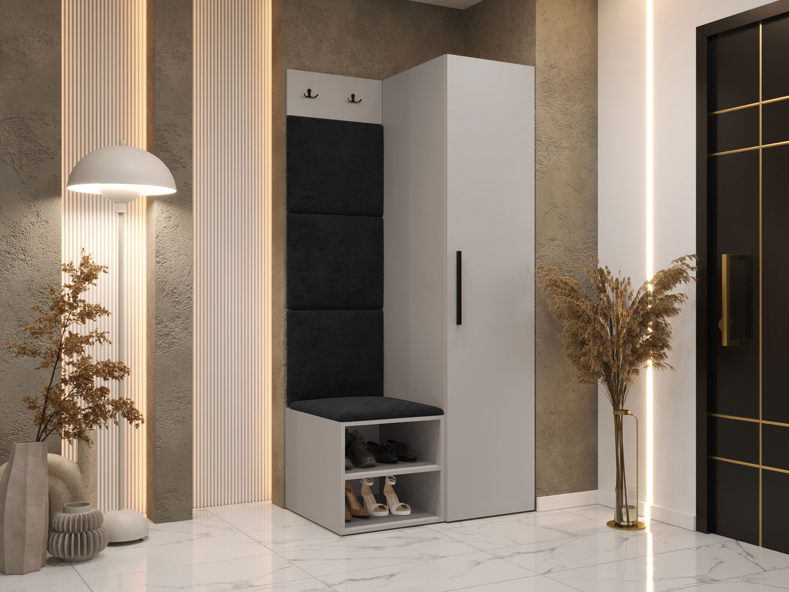 Conjunto para recibidor Hartford 524 (Cachemira)