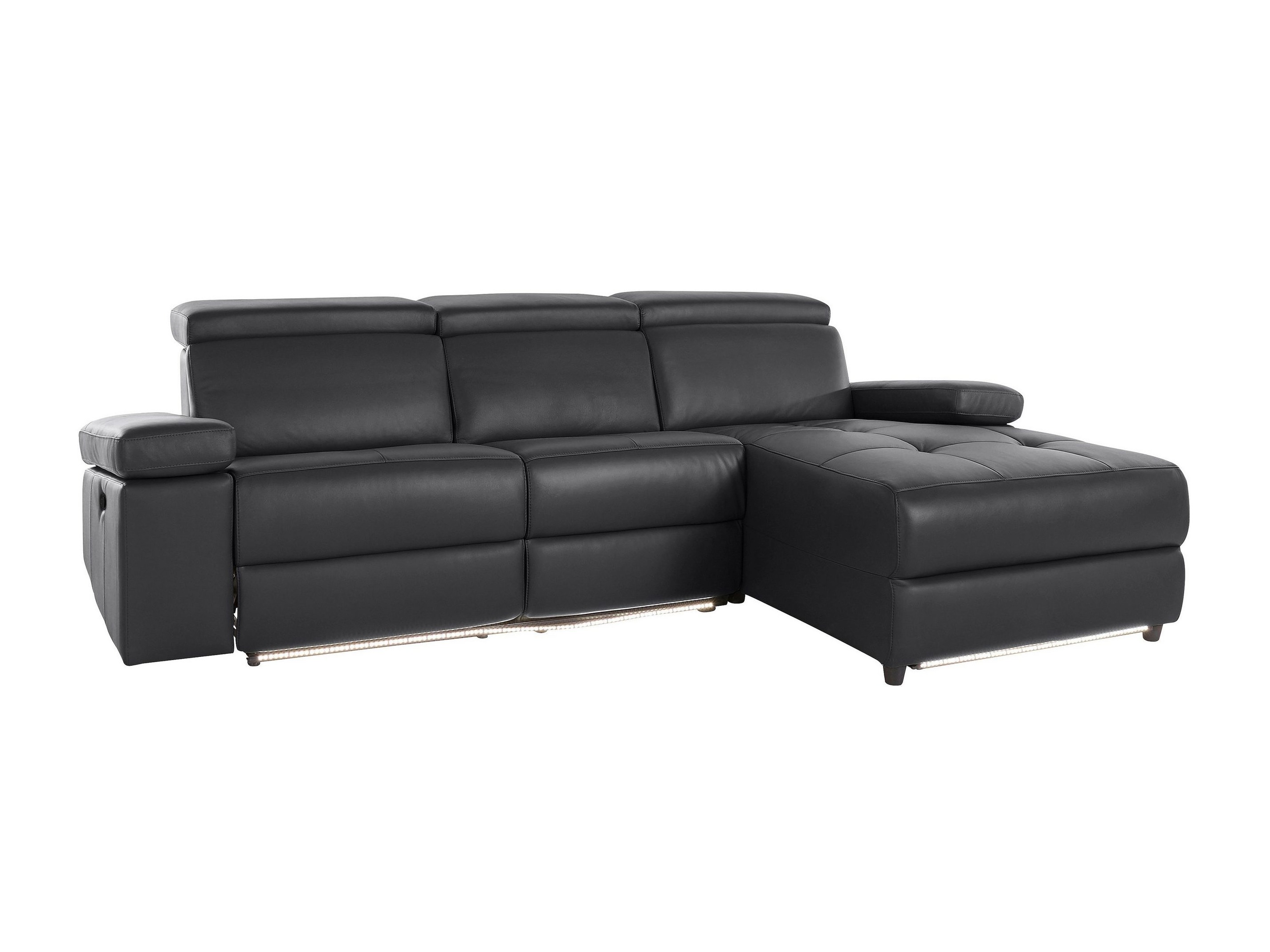 Sillón reclinable de ángulo suave Denton 1493 (Negro)