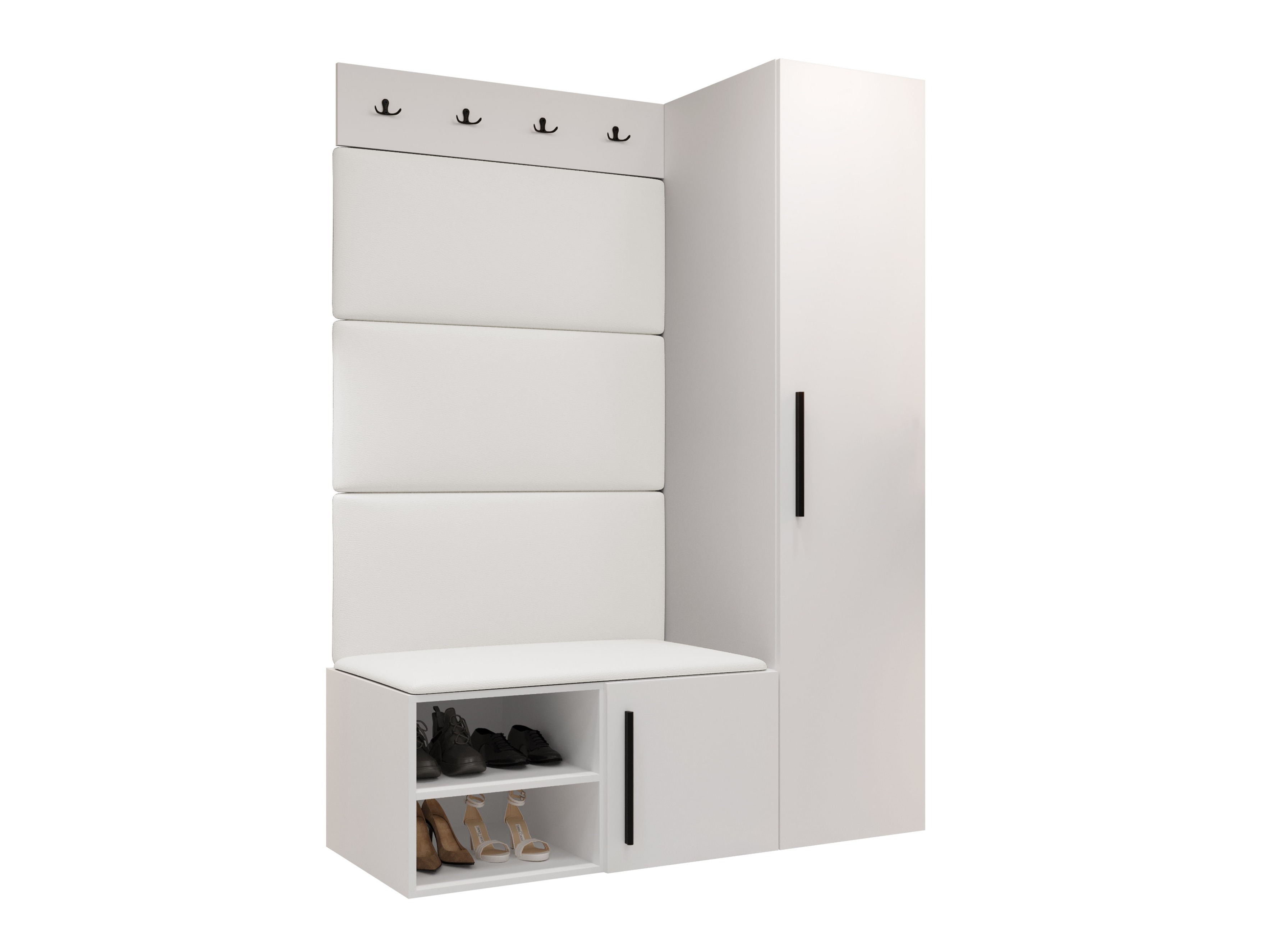 Conjunto para recibidor Hartford 525 (Blanco)