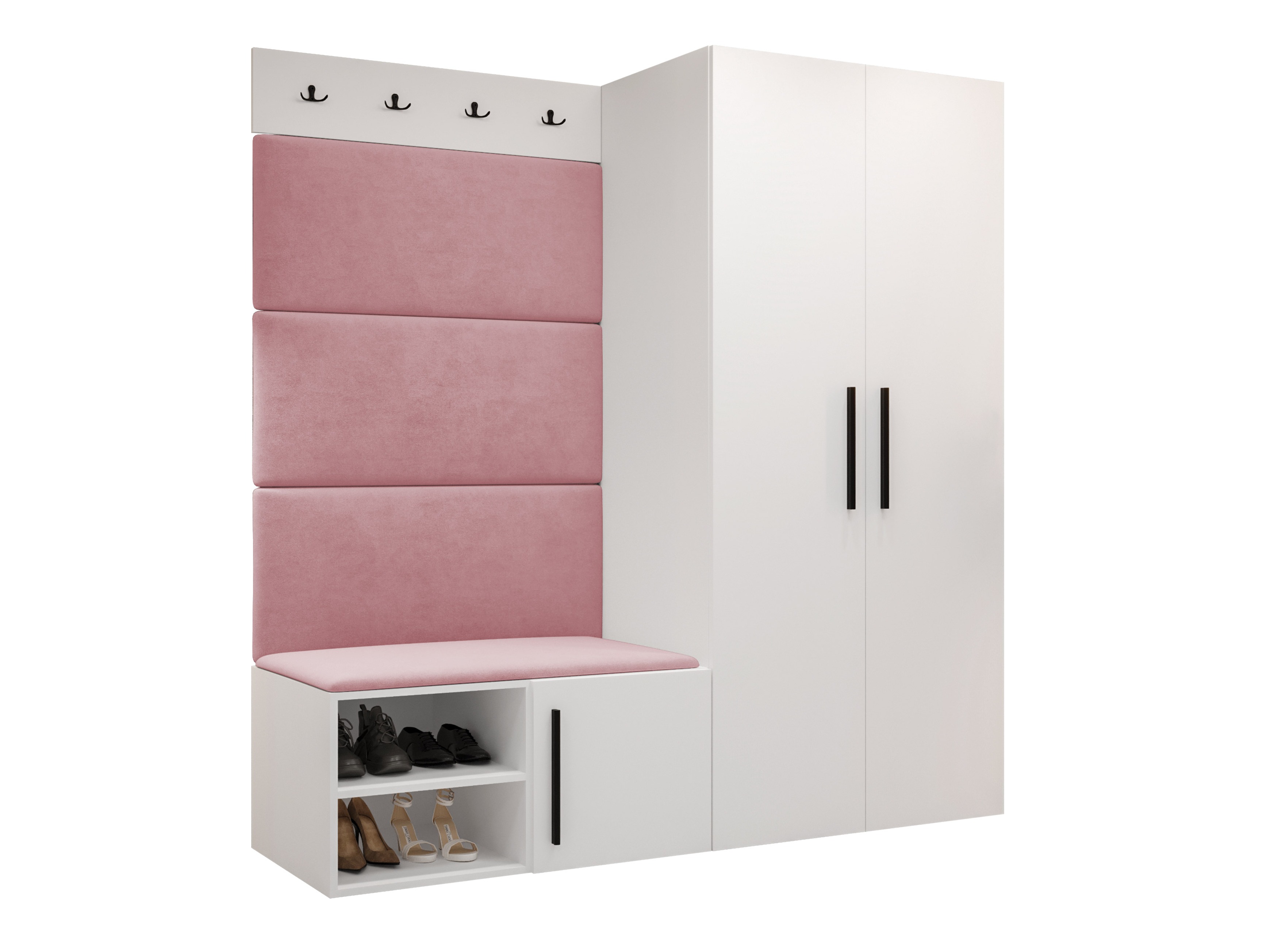 Conjunto para recibidor Hartford 526 (Blanco)