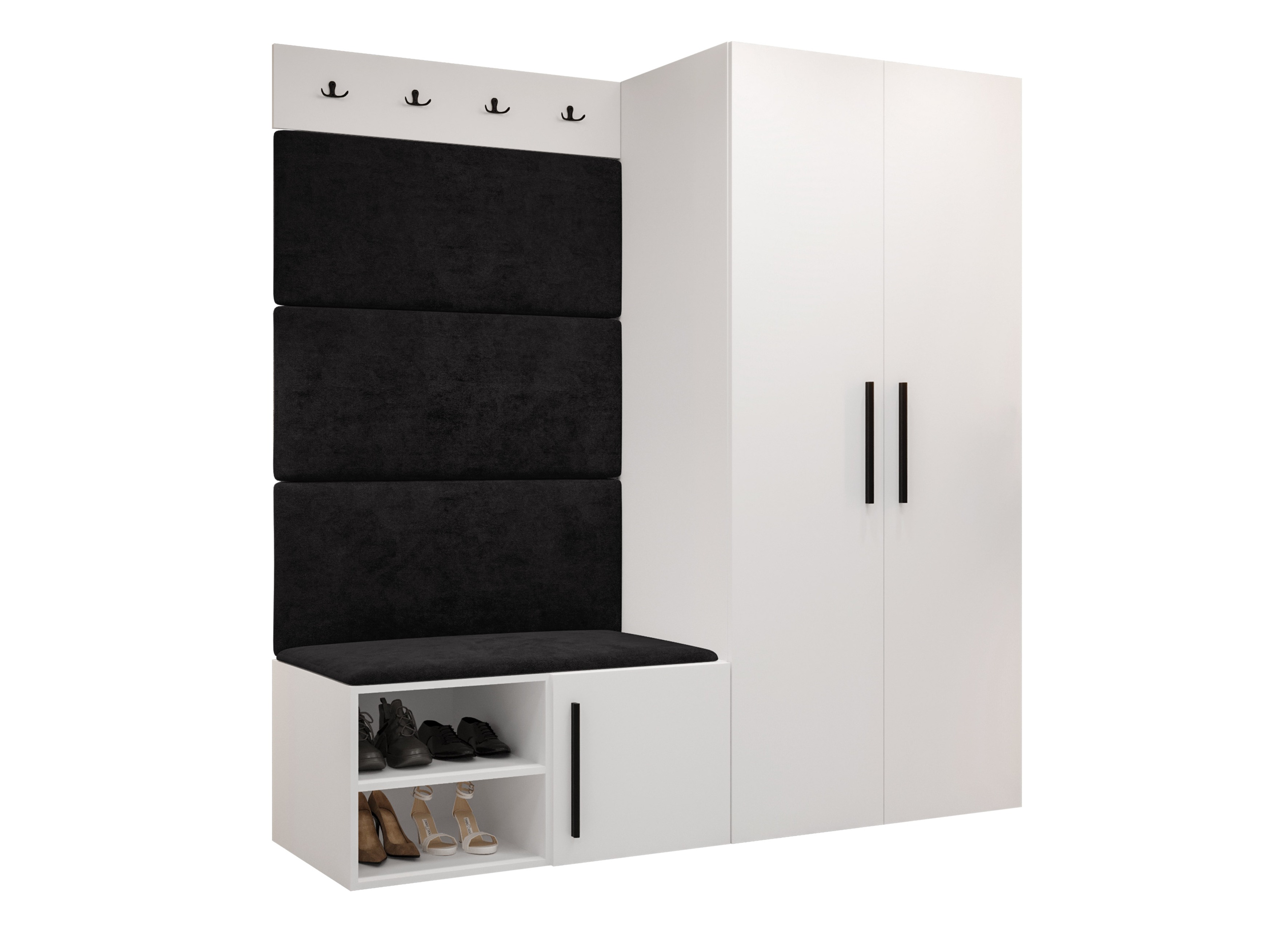 Conjunto para recibidor Hartford 526 (Blanco)