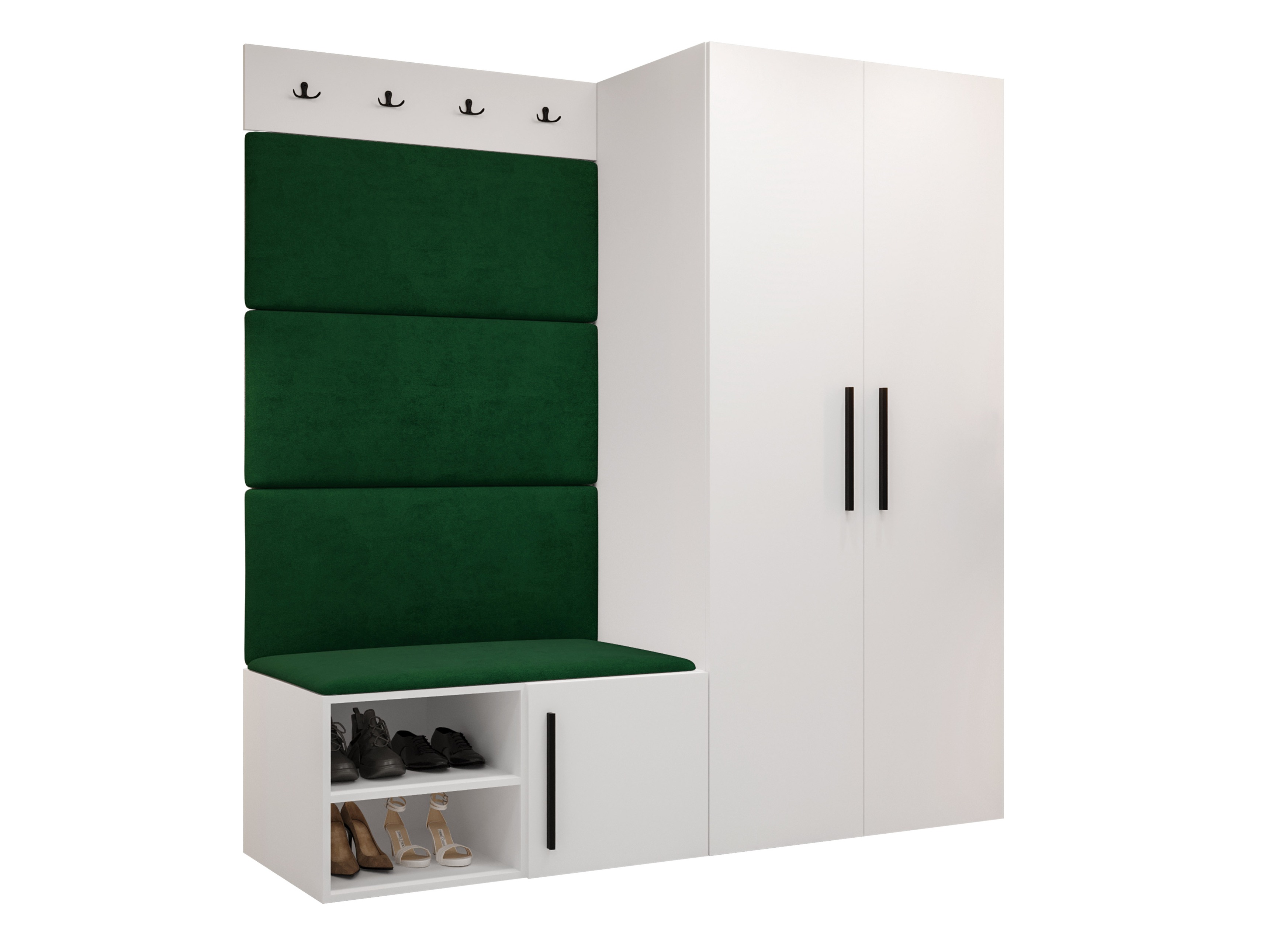 Conjunto para recibidor Hartford 526 (Blanco)