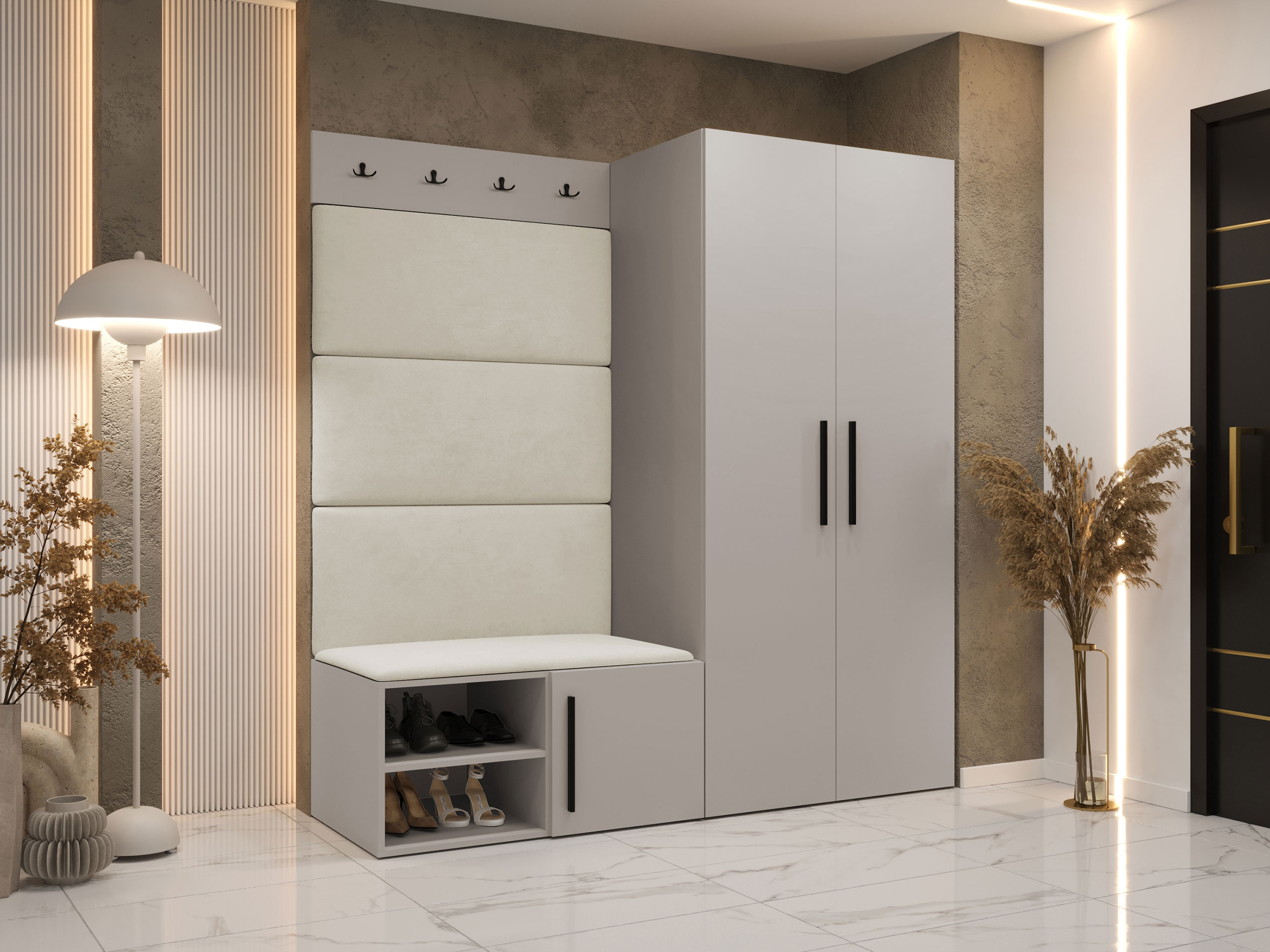 Conjunto para recibidor Hartford 526 (Cachemira)