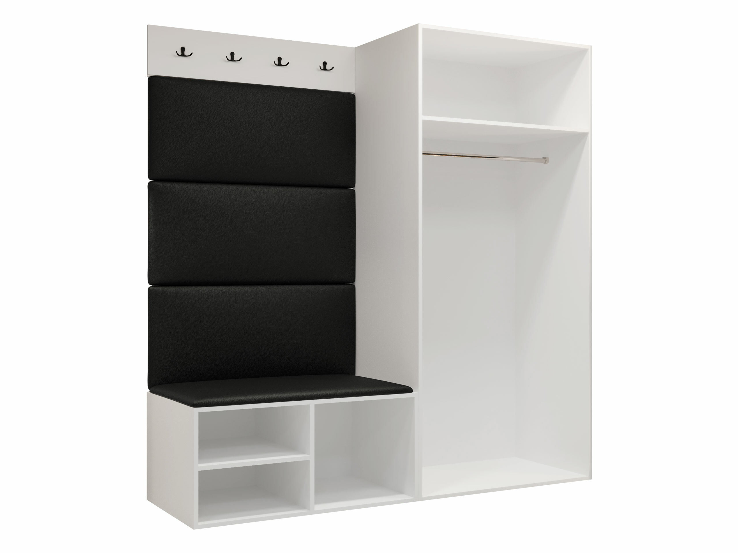 Conjunto para recibidor Hartford 526 (Roble Artisan)