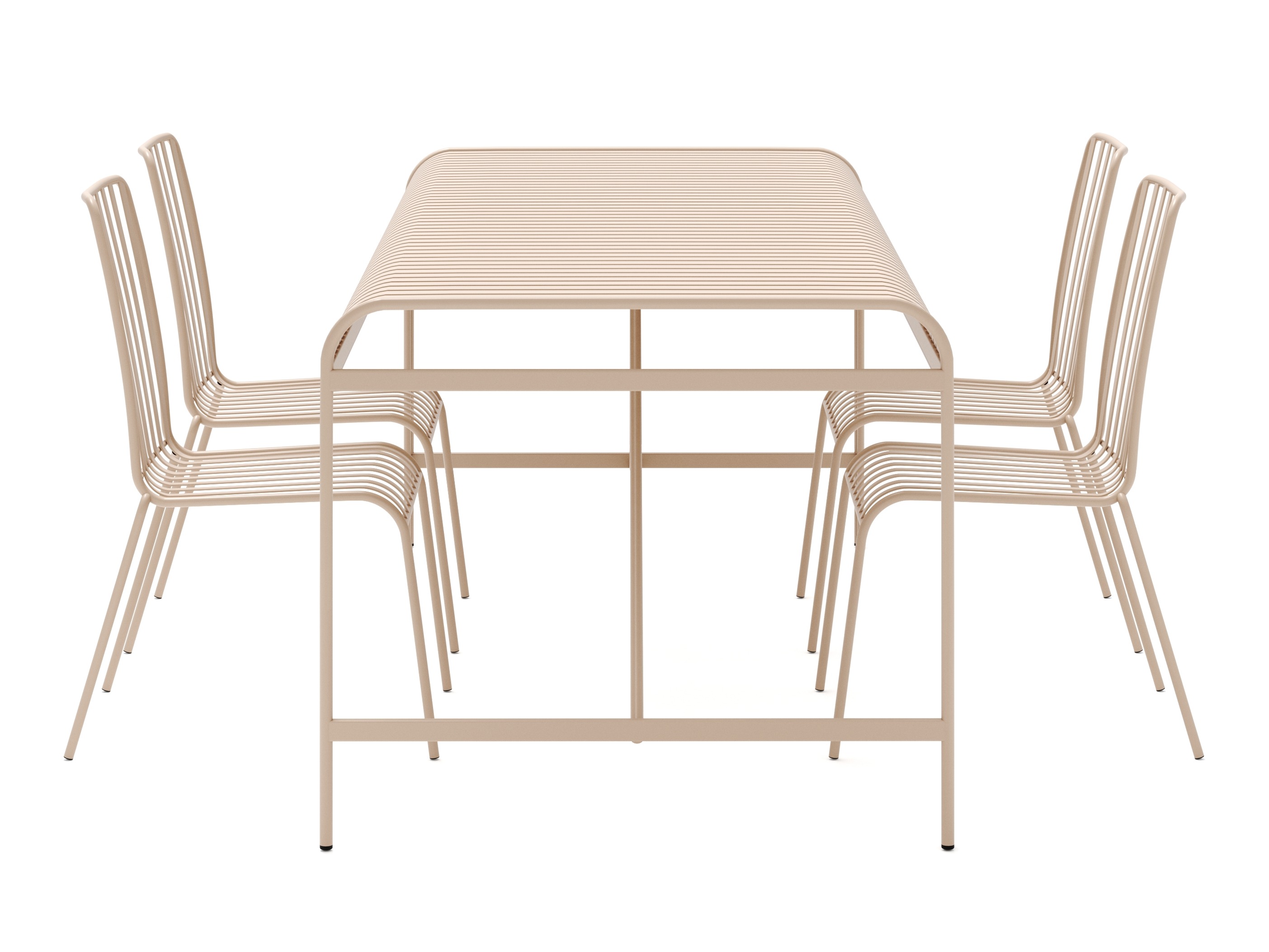 Conjunto de mesa y sillas Comfort Garden 1725