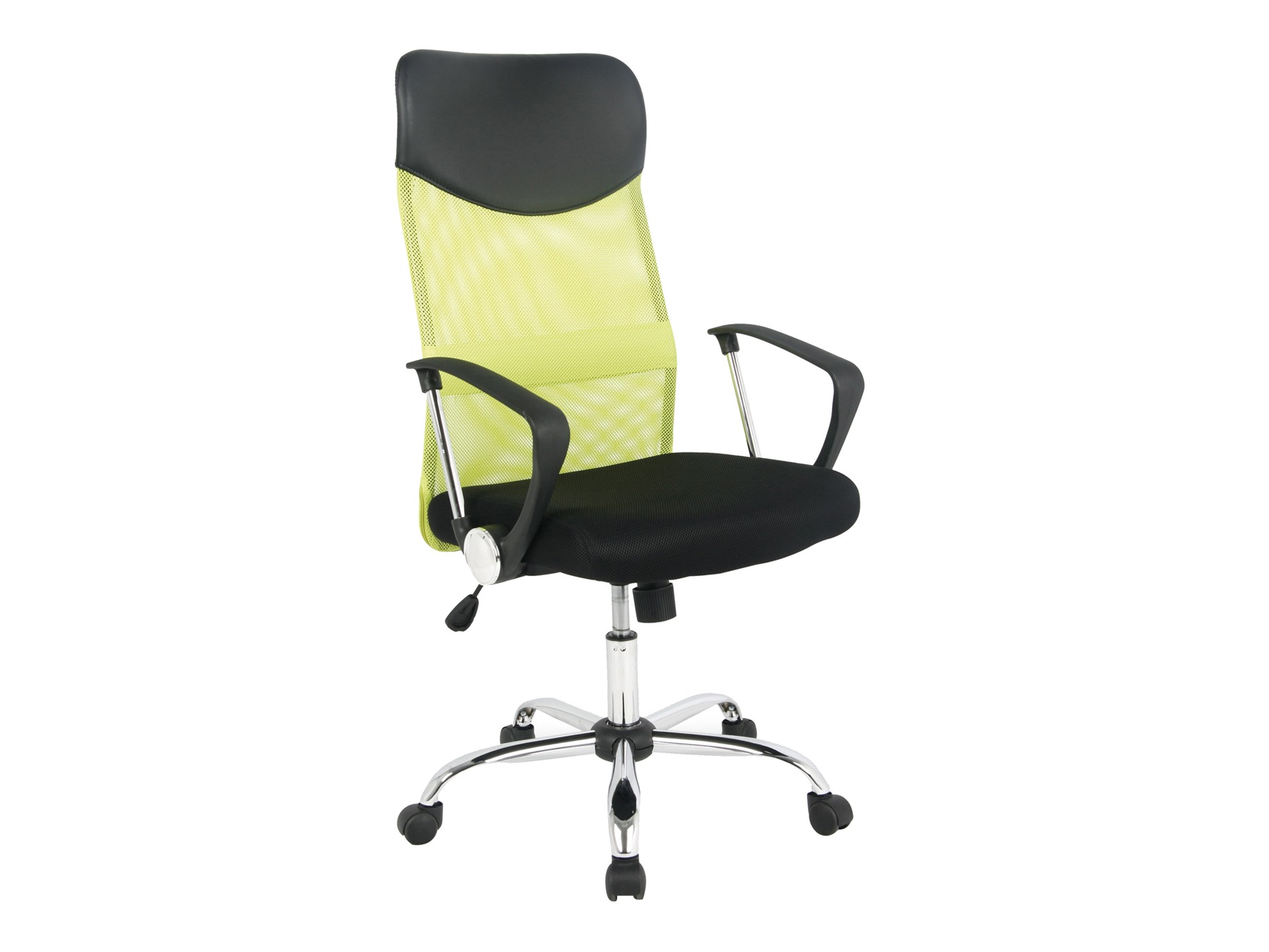 Silla de oficina Detroit 823 (Negro + Verde)