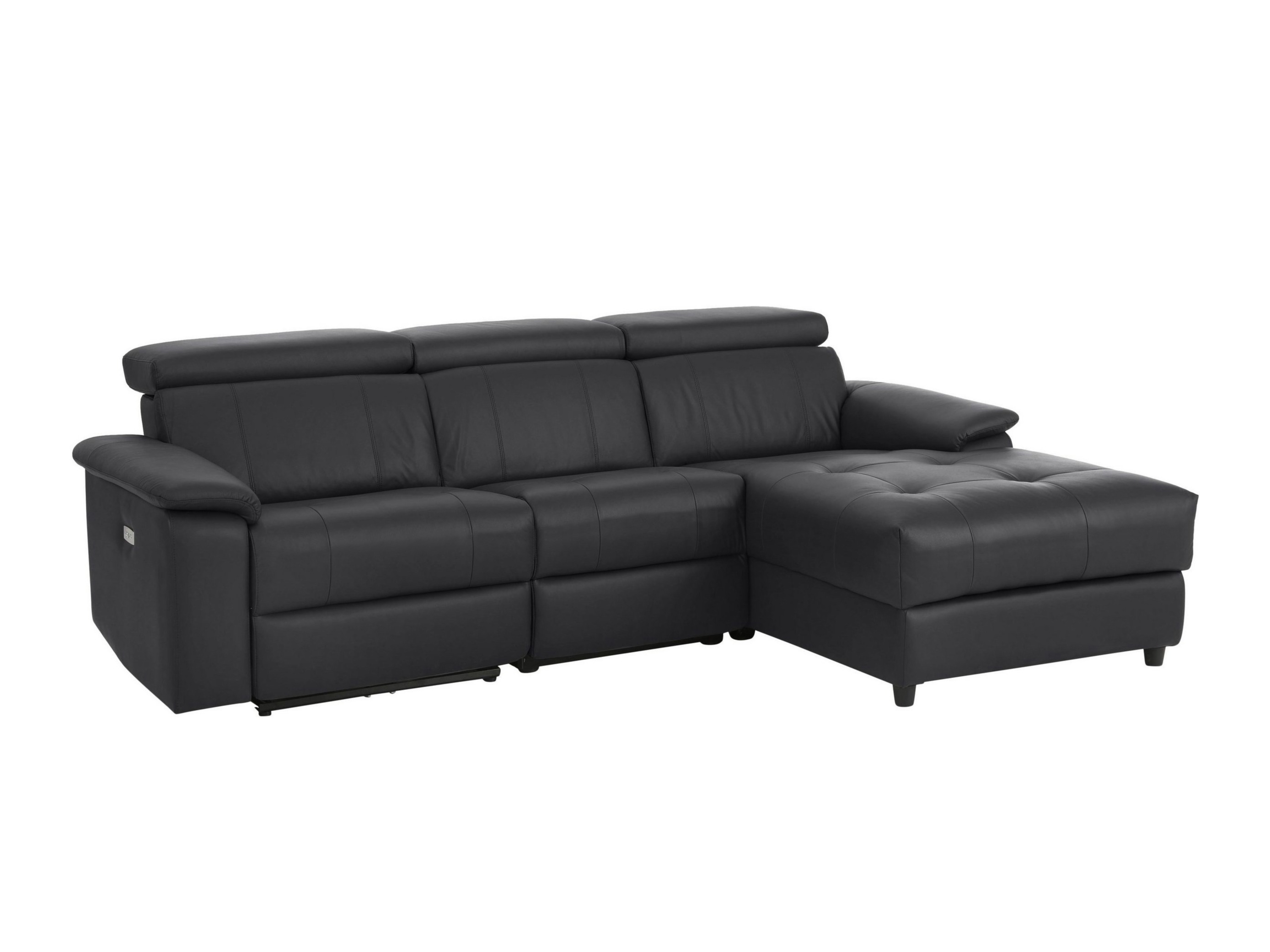 Sillón reclinable de ángulo suave Denton 1502 (Negro)