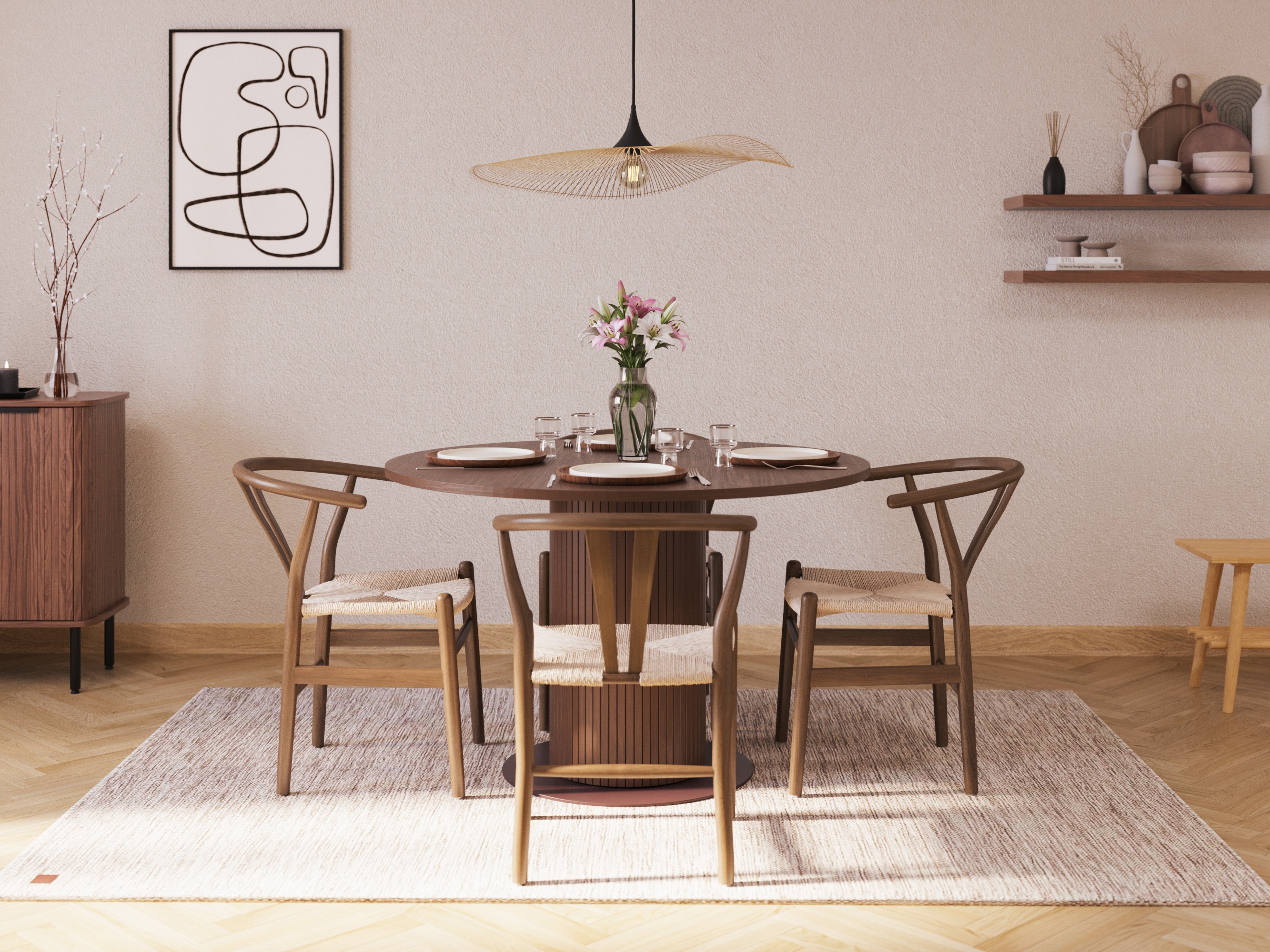 Conjunto de comedor Tivsoru 119