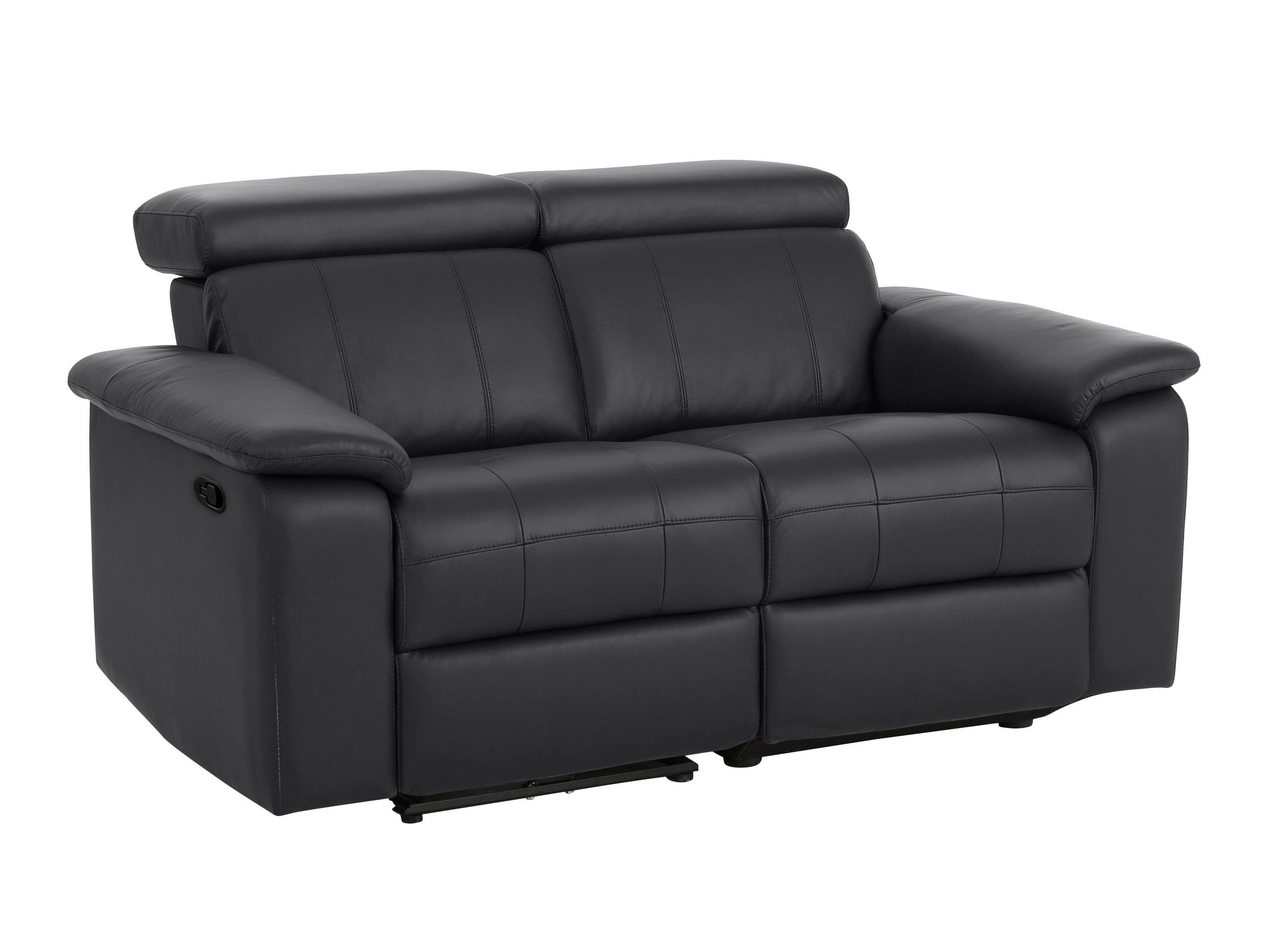 Sofá reclinable Denton 1504 (Negro)