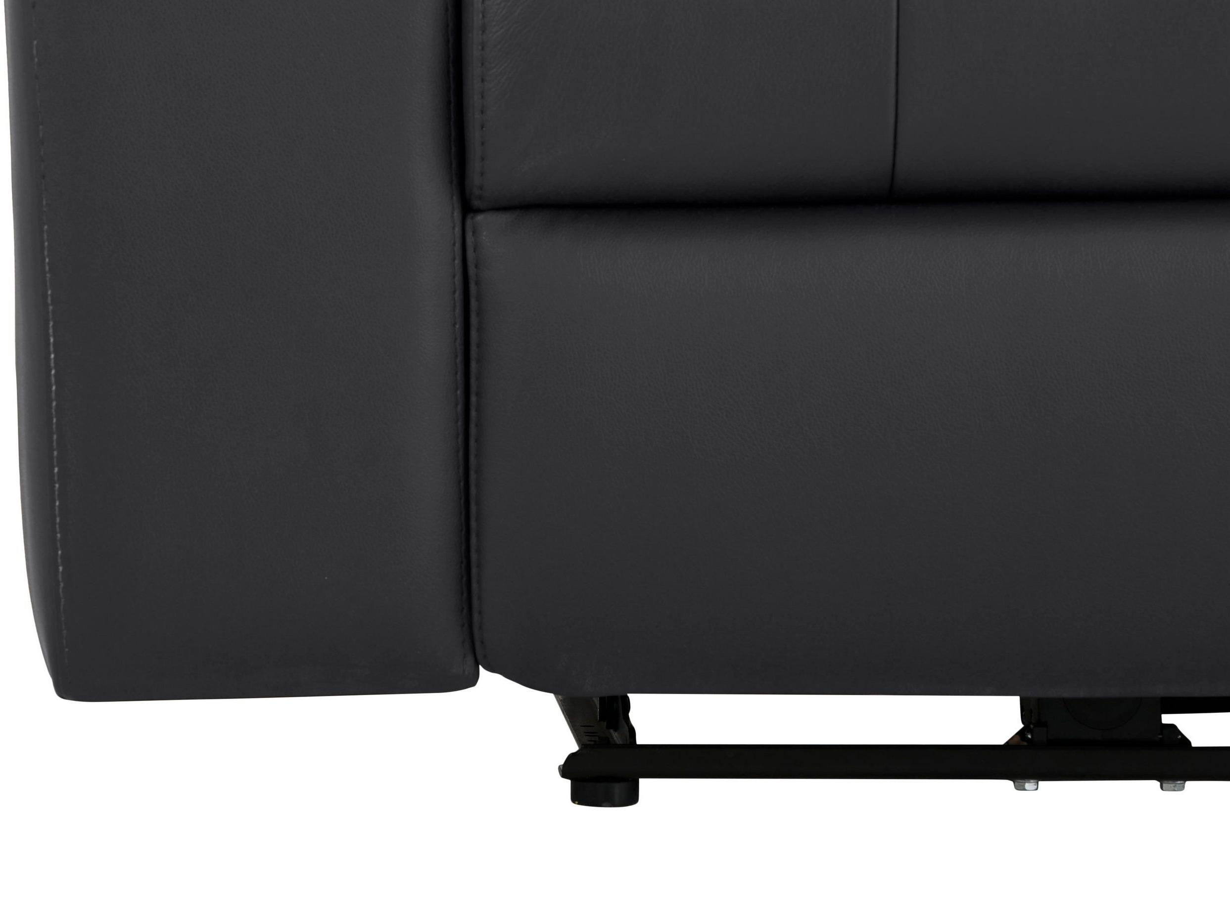 Sofá reclinable Denton 1504 (Negro)
