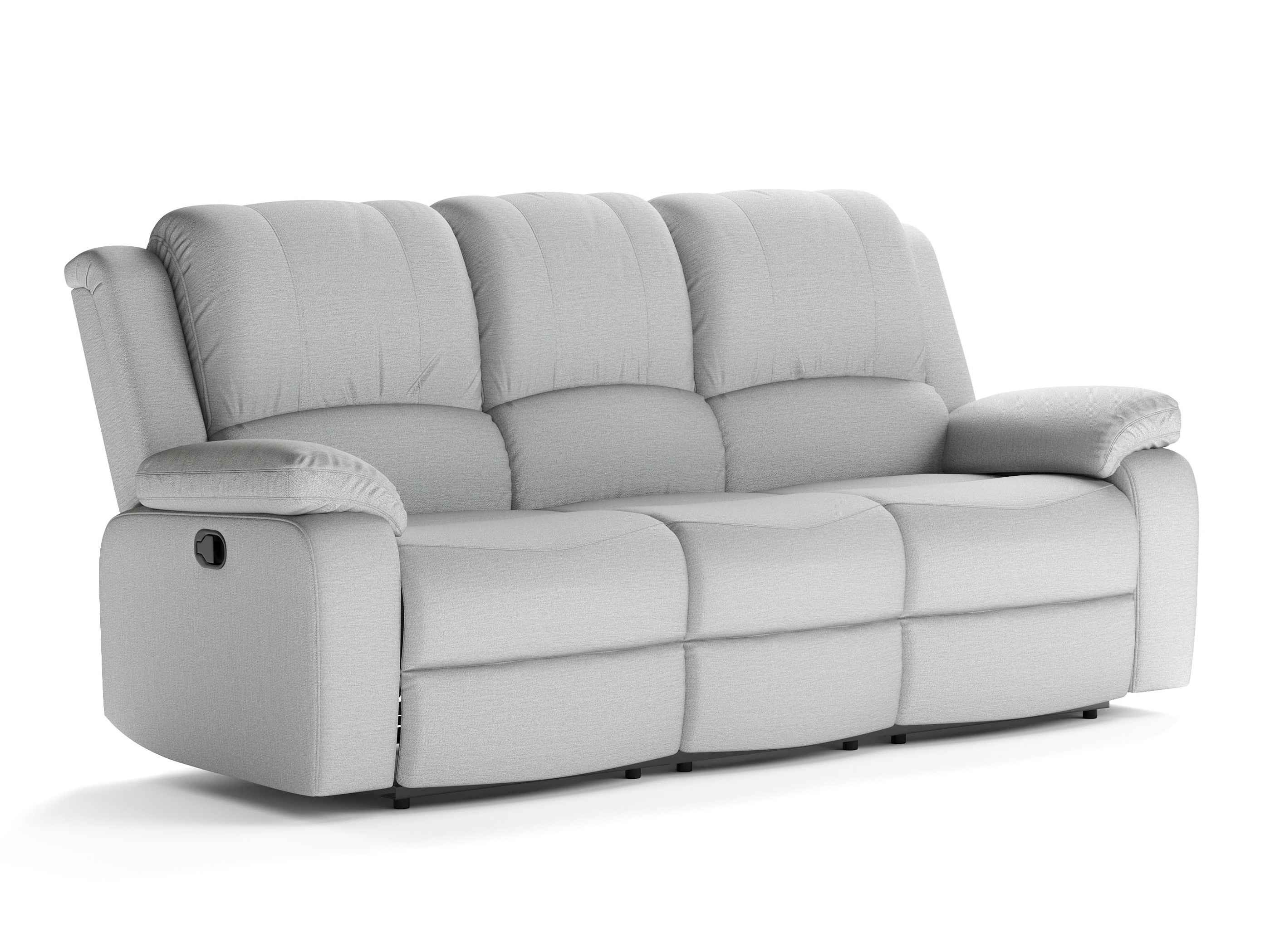 Sofá reclinable Springfield 301 (Gris claro)