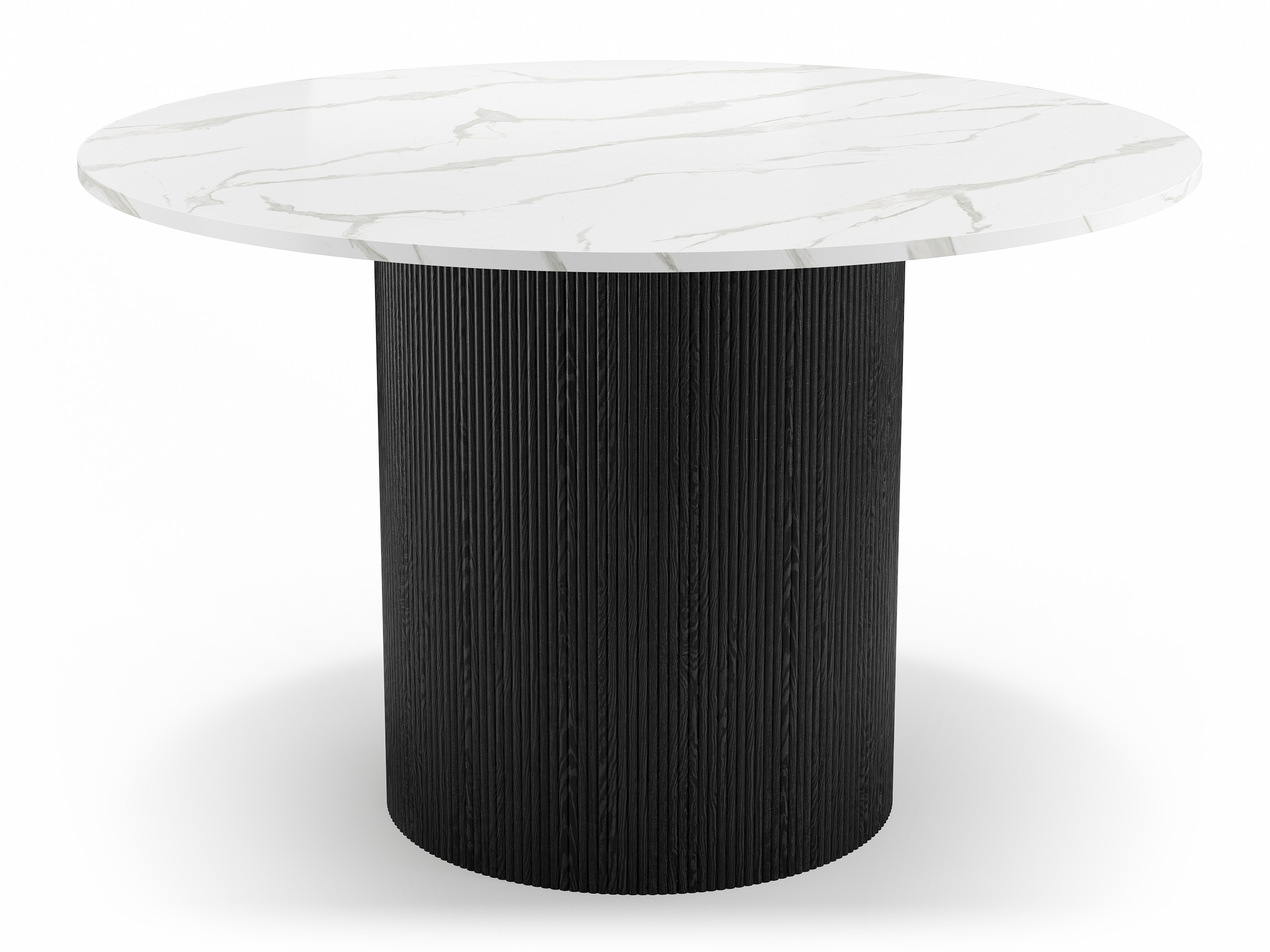 Mesa Springfield 306 (Negro + Mármol blanco)