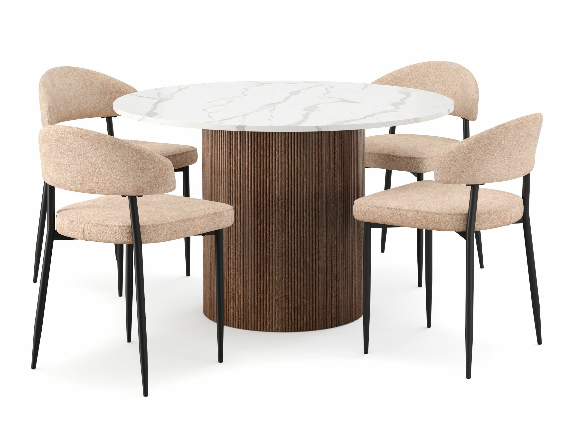 Silla Springfield 304 (Negro + Beige)