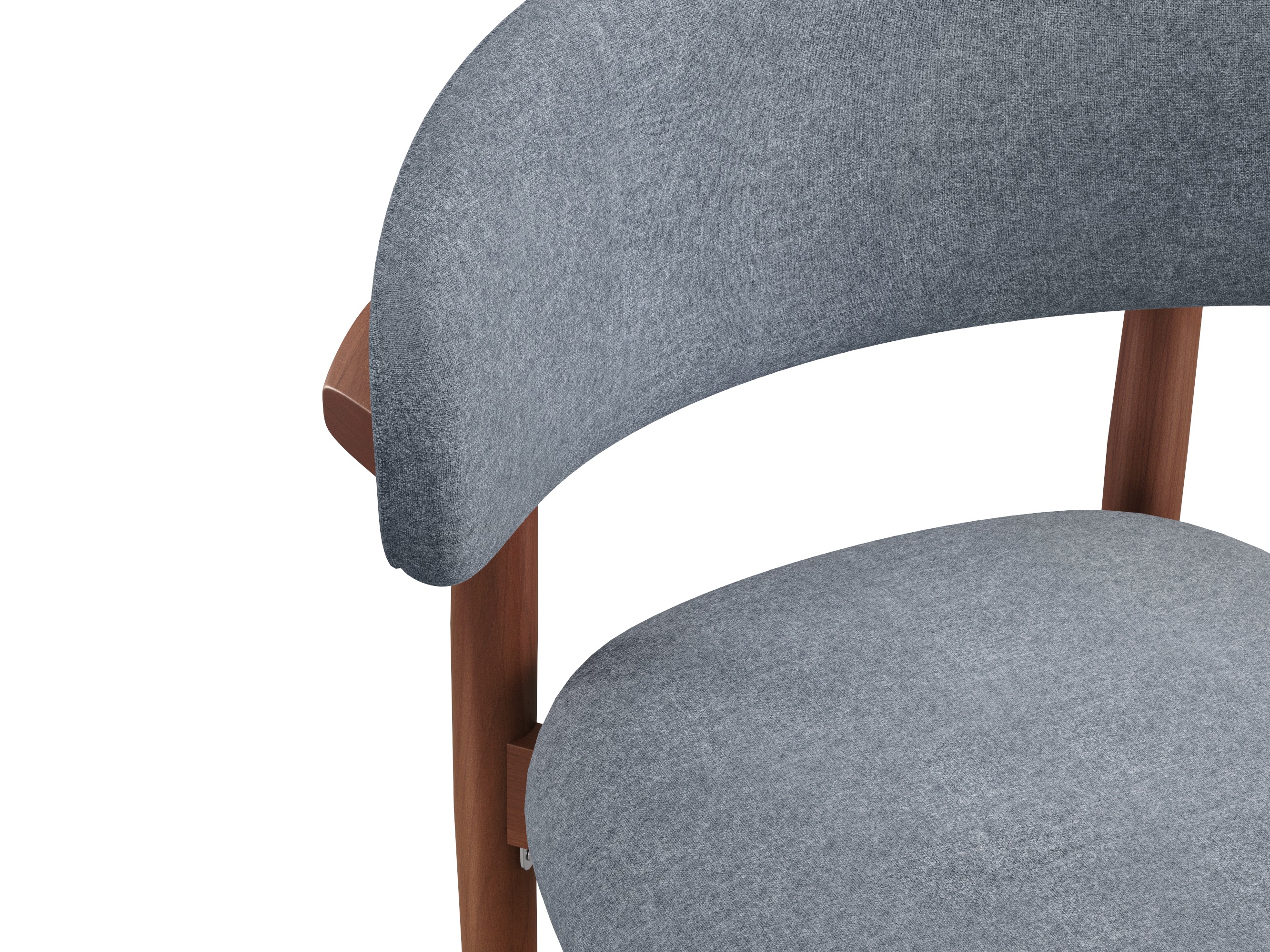 Silla Springfield 305 (Gris + Nogal)