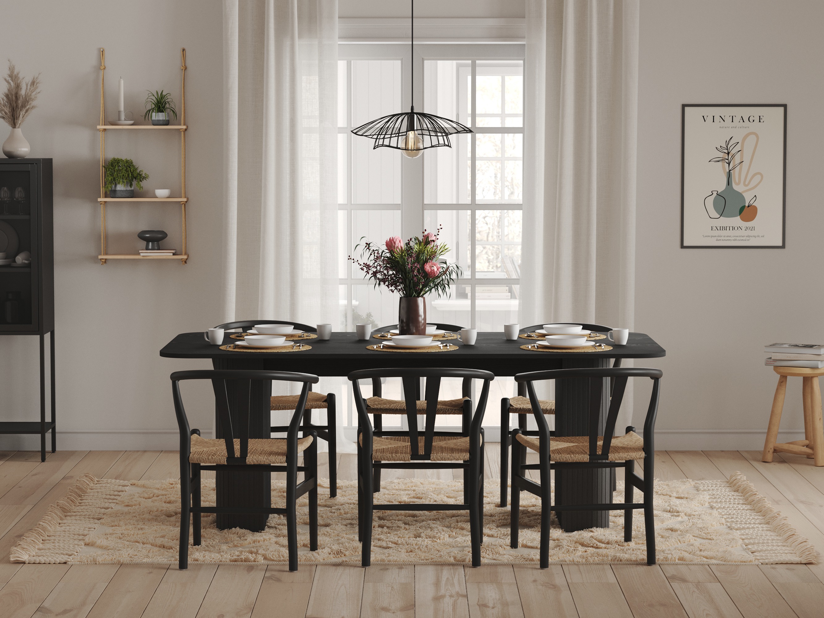 Mesa Evarleva 120 (Negro)