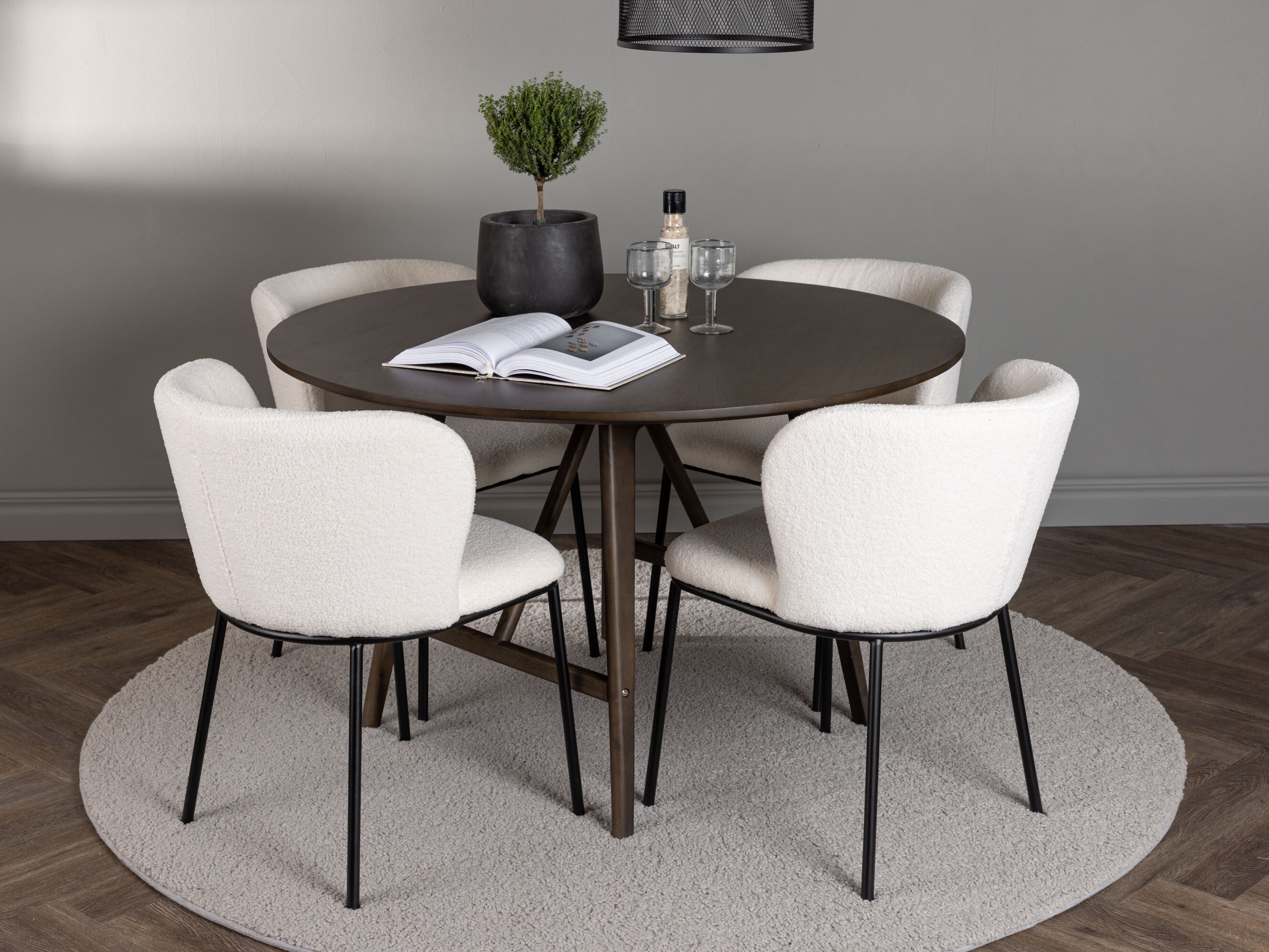 Conjunto de mesas y sillas para comedor Dallas 4877