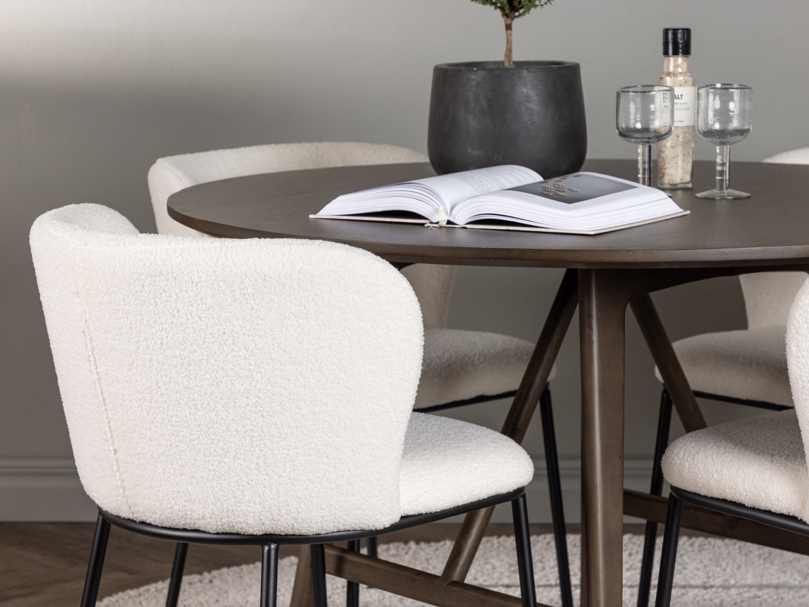 Conjunto de mesas y sillas para comedor Dallas 4877