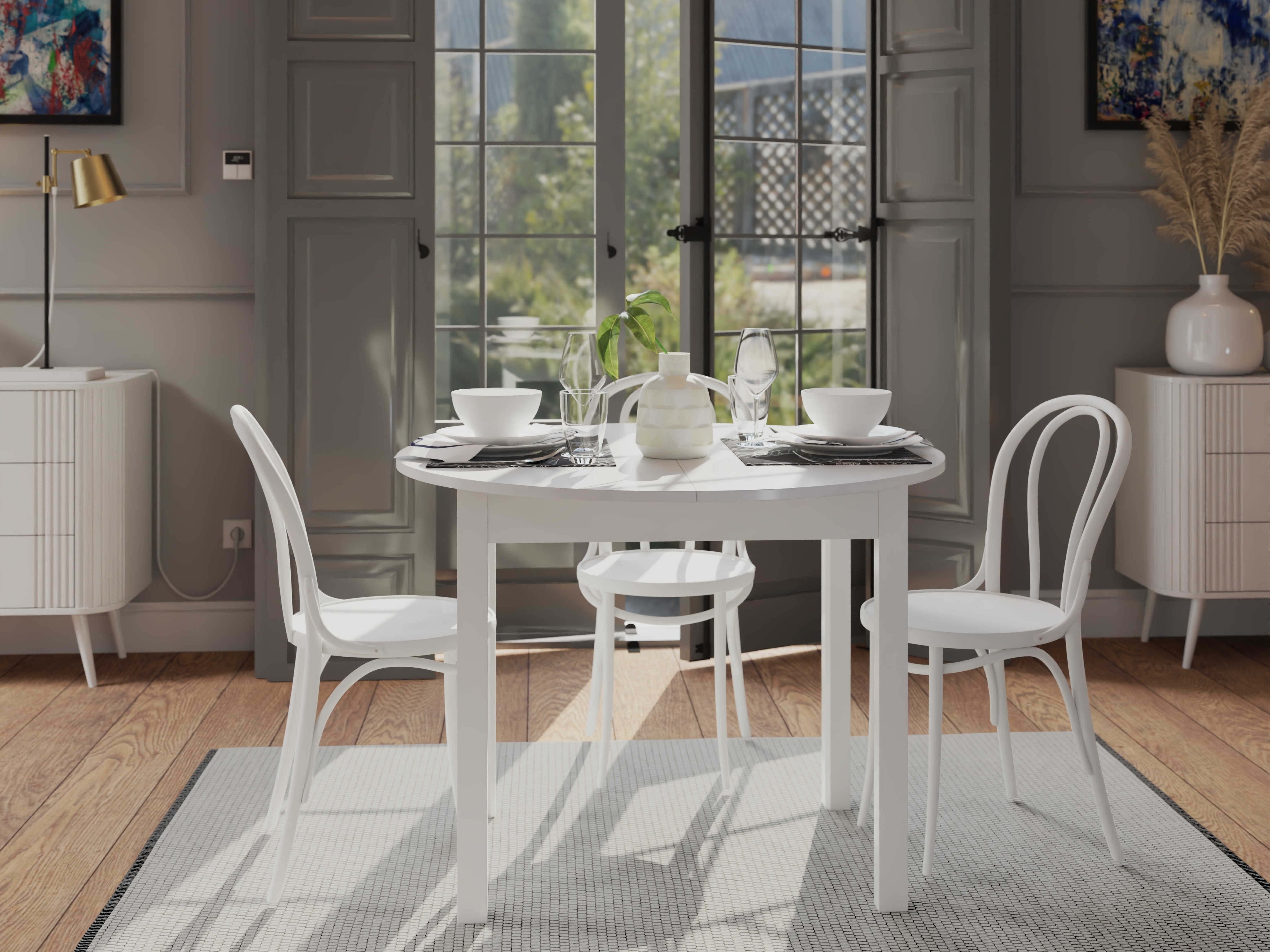 Mesa Bristol 226 (Blanco)