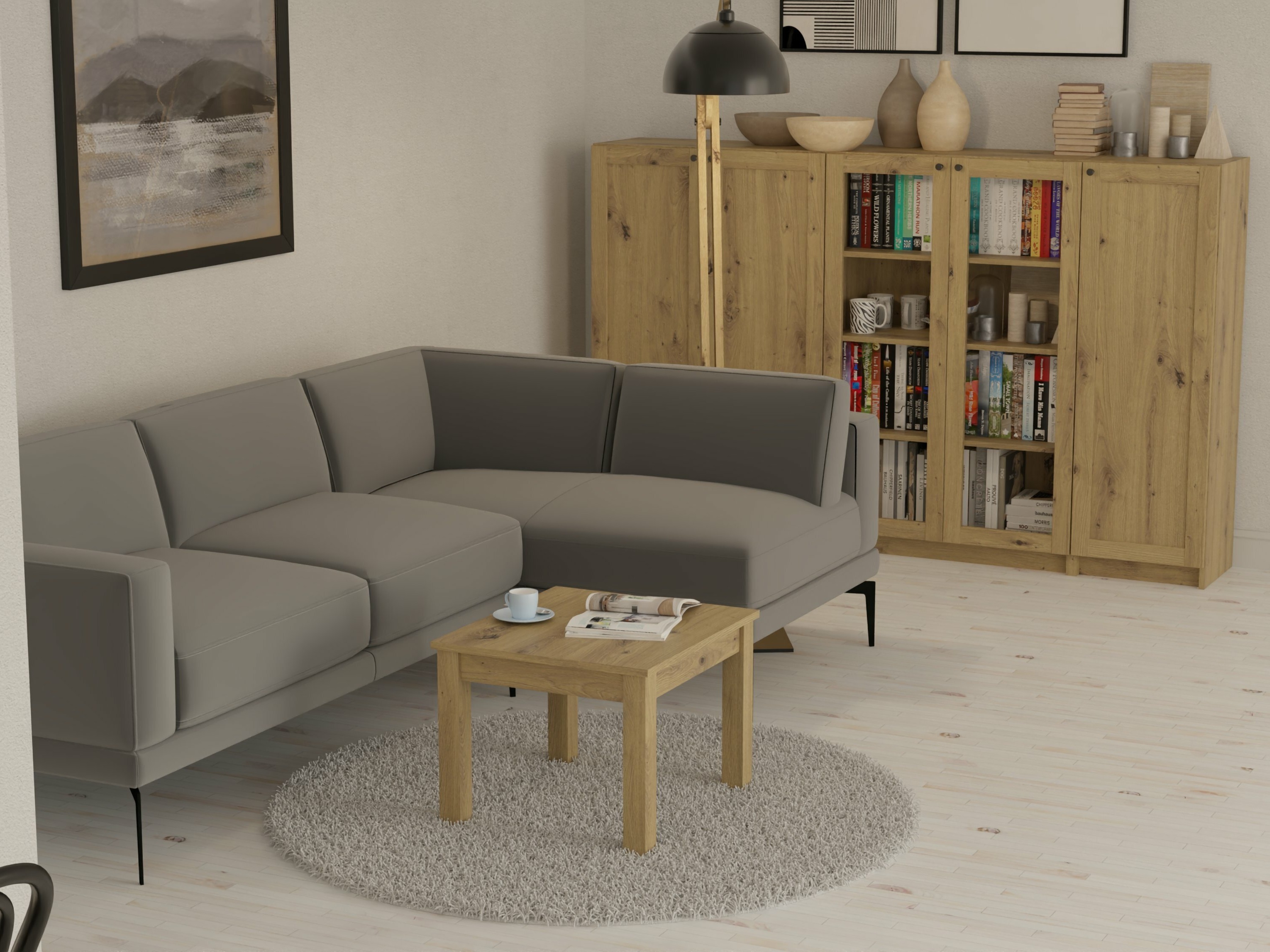 Mesa de centro Bristol 225 (Roble Artisan)