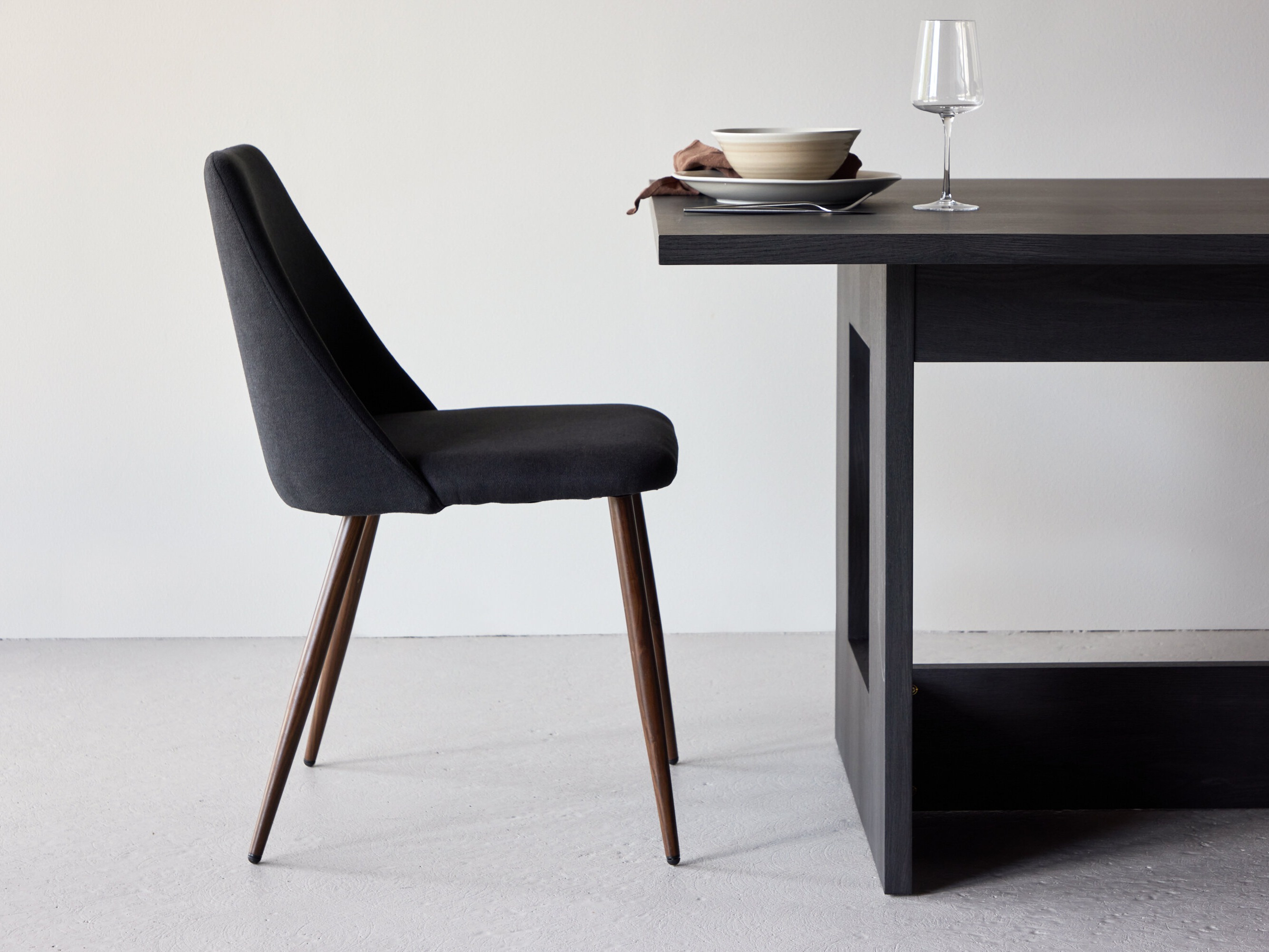 Silla Dallas 3886 (Negro + Marrón)