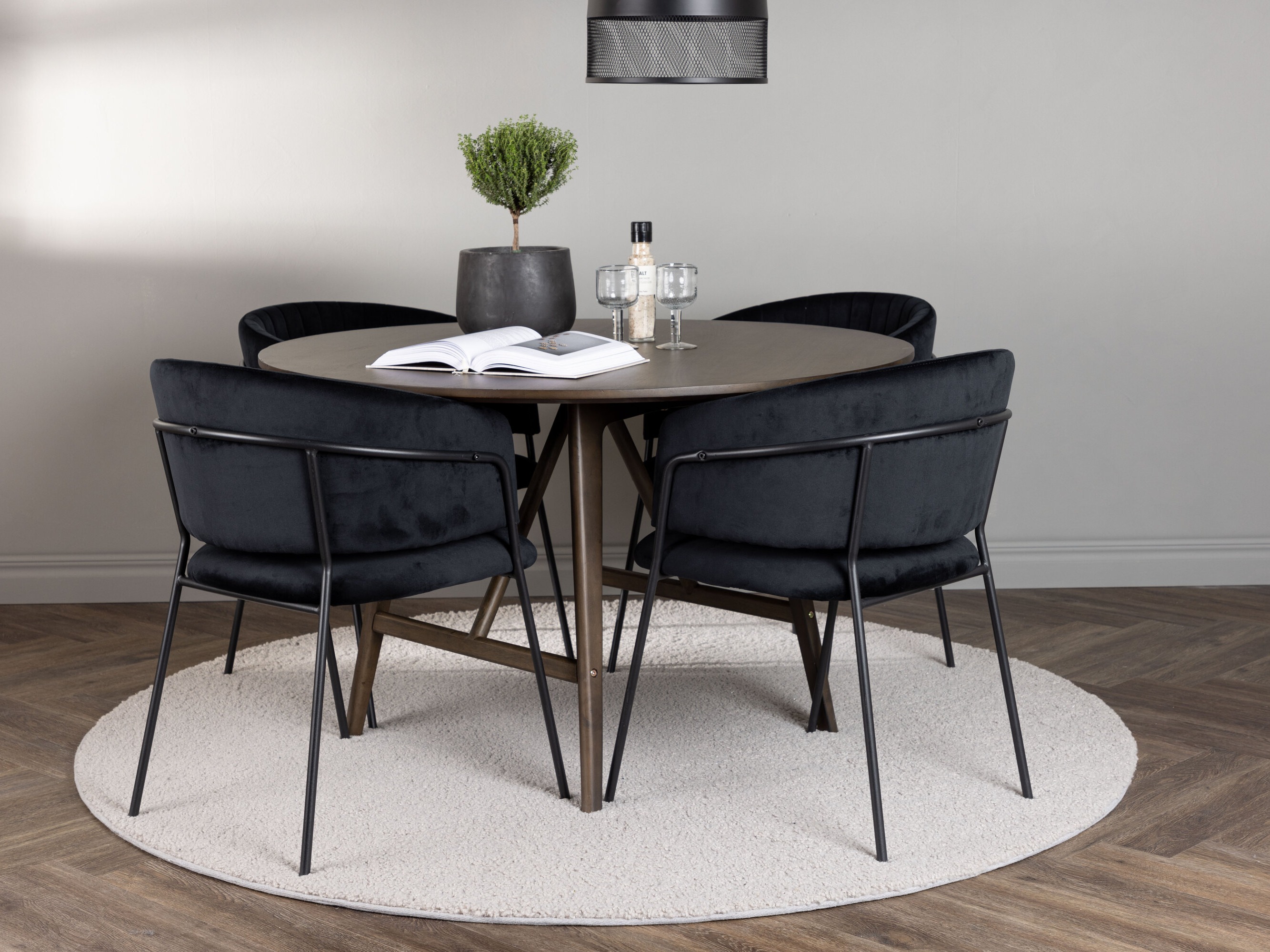 Conjunto de mesas y sillas para comedor Dallas 4886