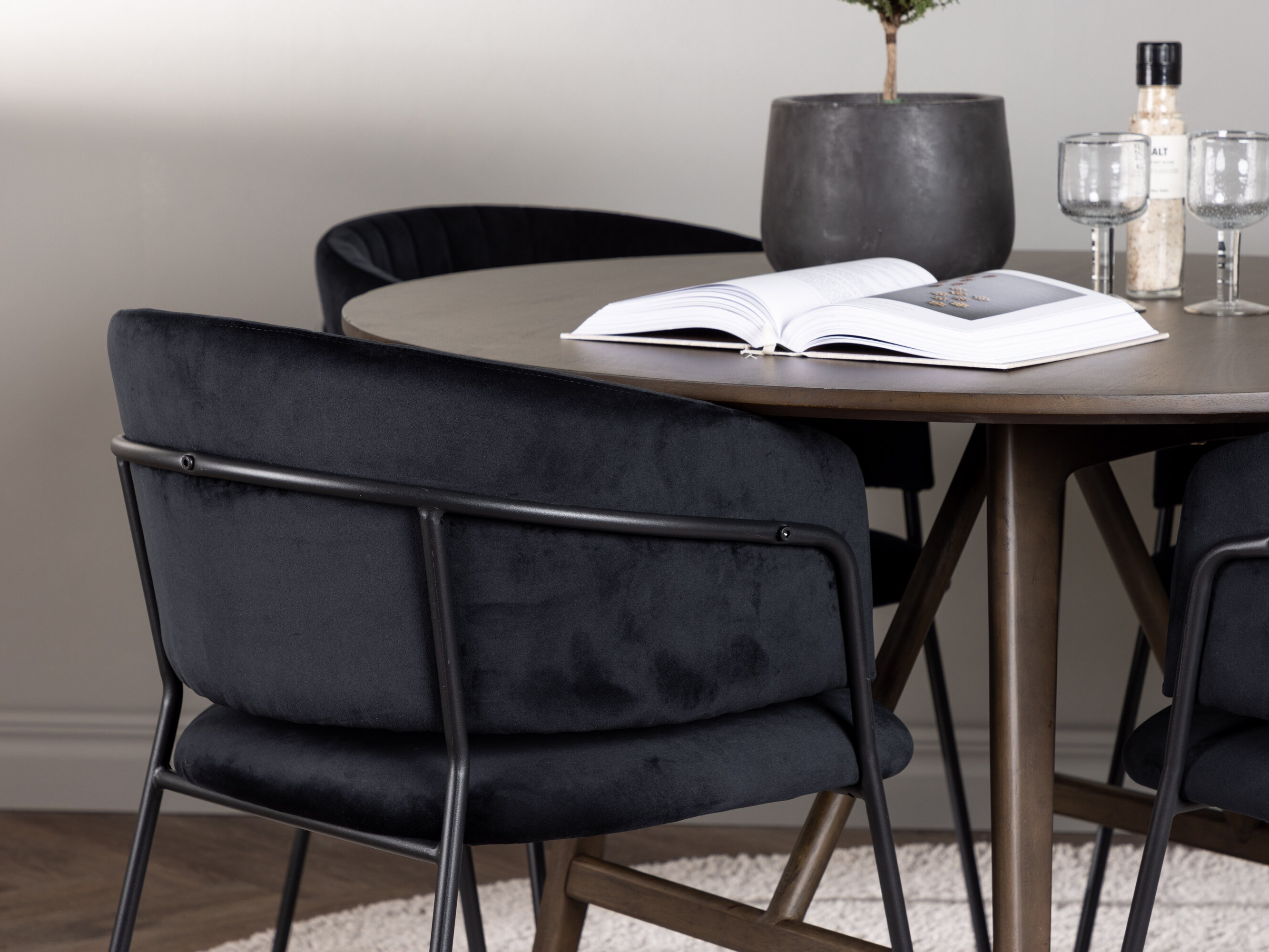 Conjunto de mesas y sillas para comedor Dallas 4886