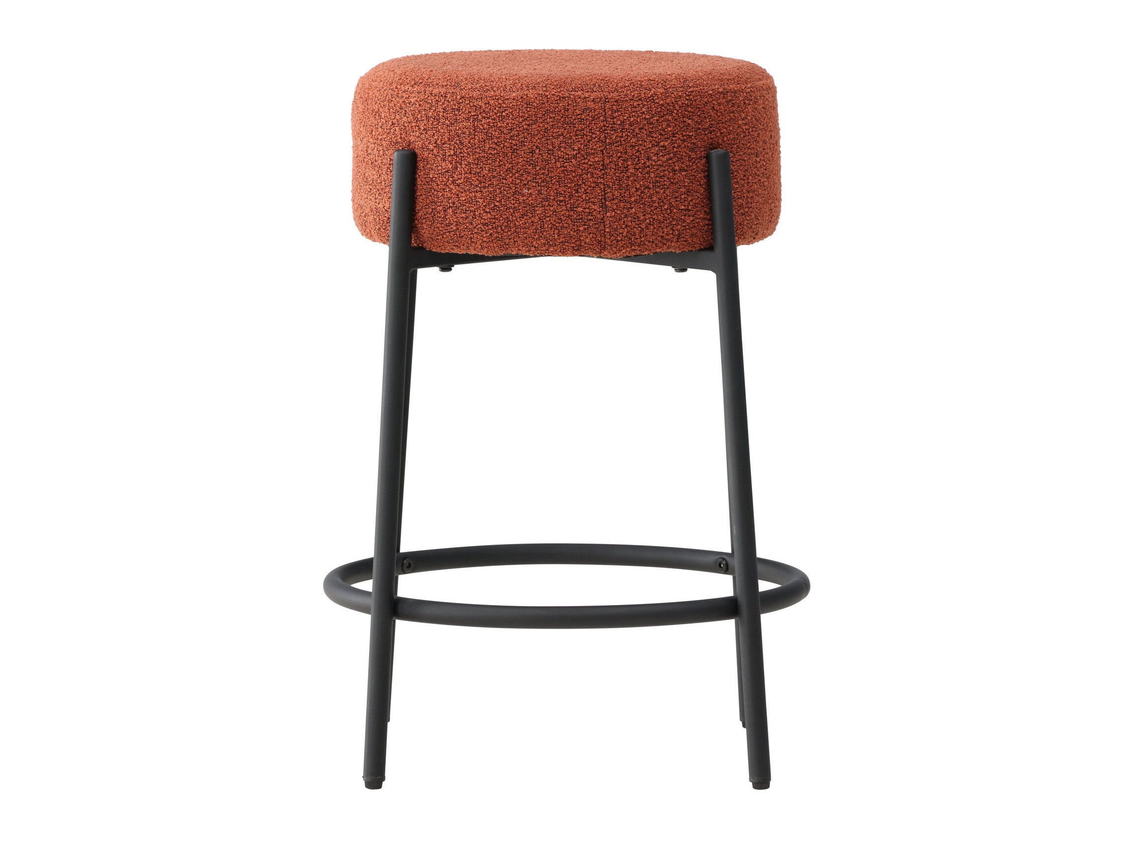 Silla de barra Dallas 4891 (Negro + Rojo)