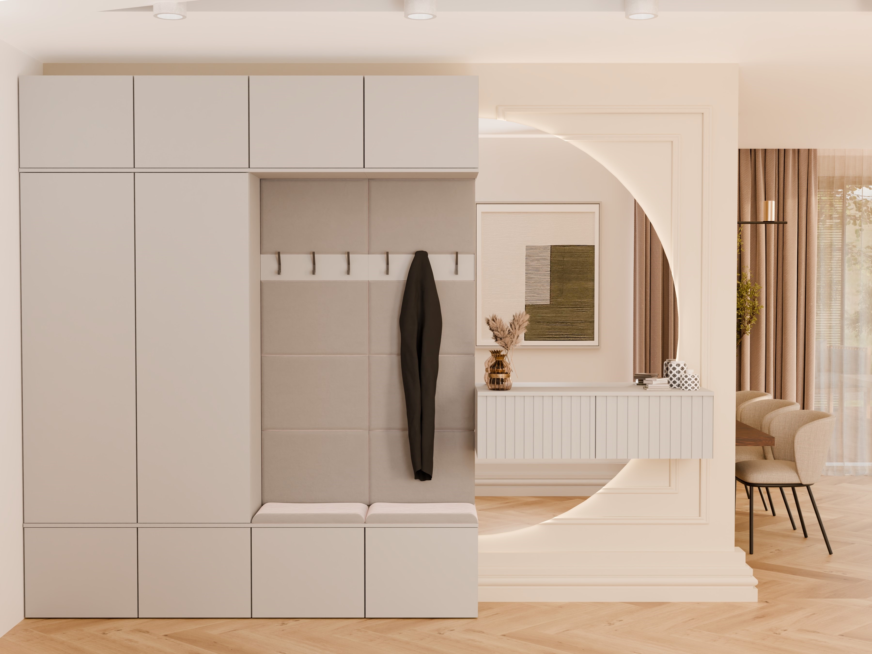 Conjunto para recibidor Mandeville 302