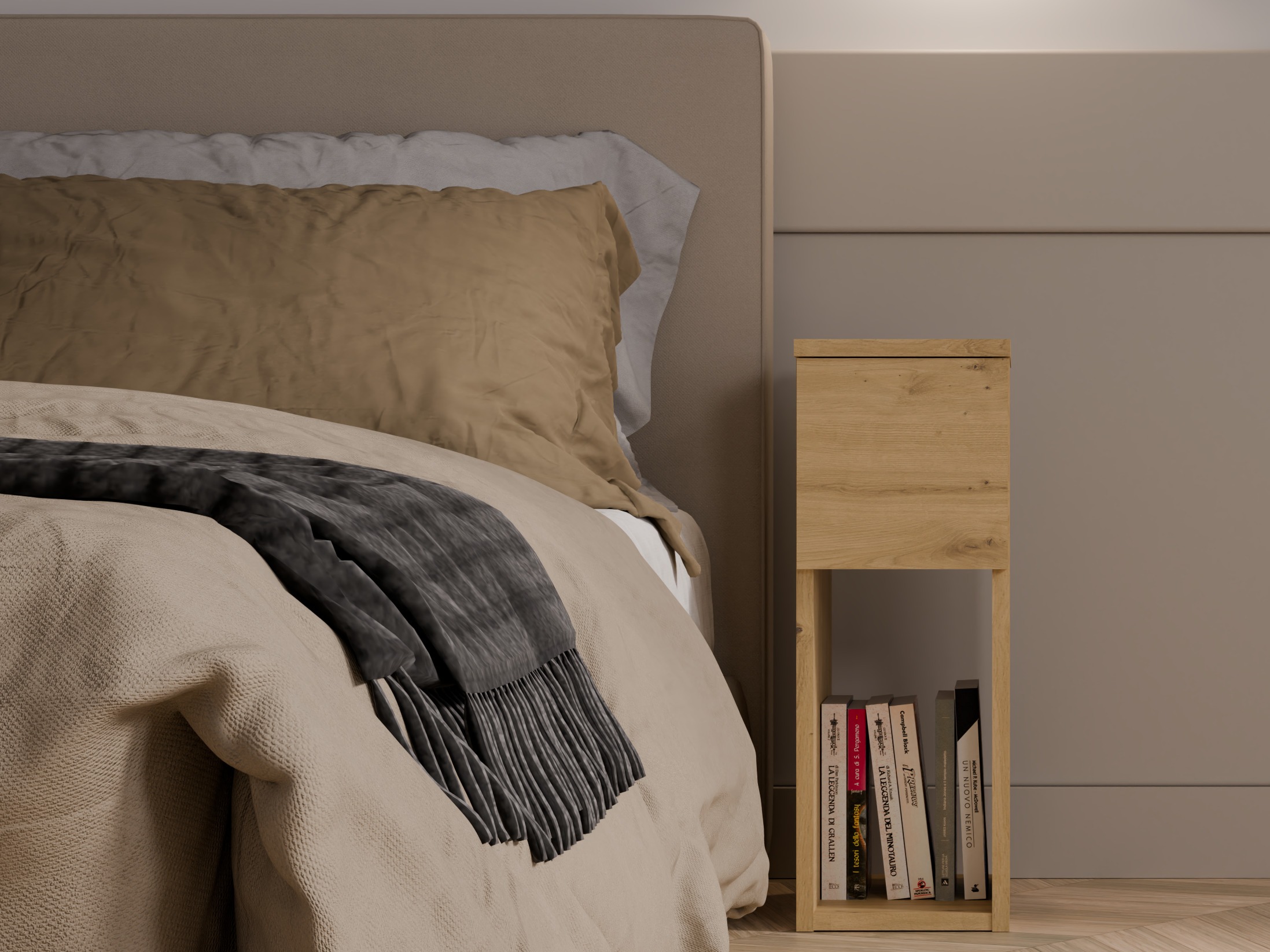 Mesilla de noche Mandeville 304 (Roble Artisan)