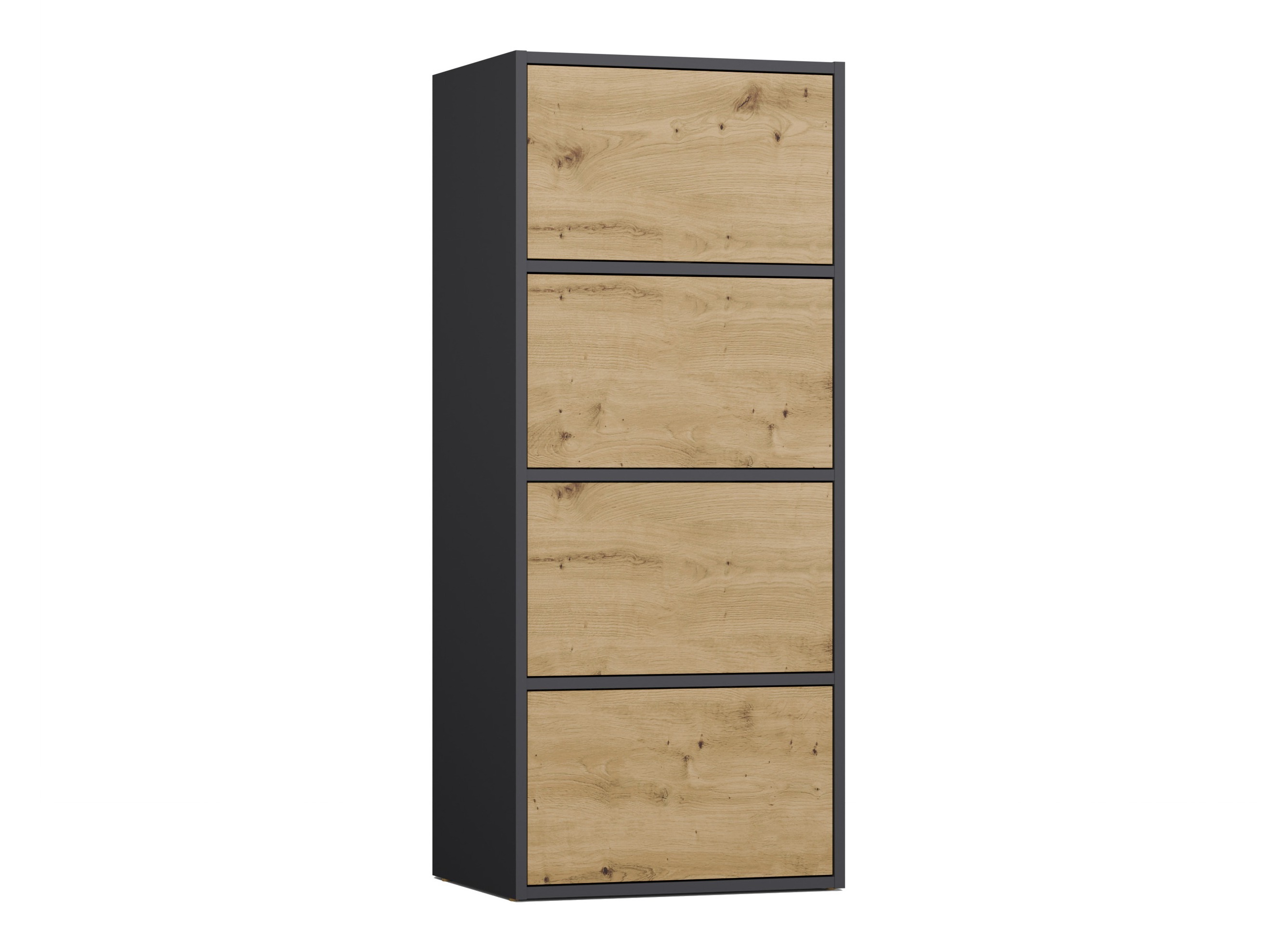 Aparador Mandeville 298 (Antracita + Roble Artisan)