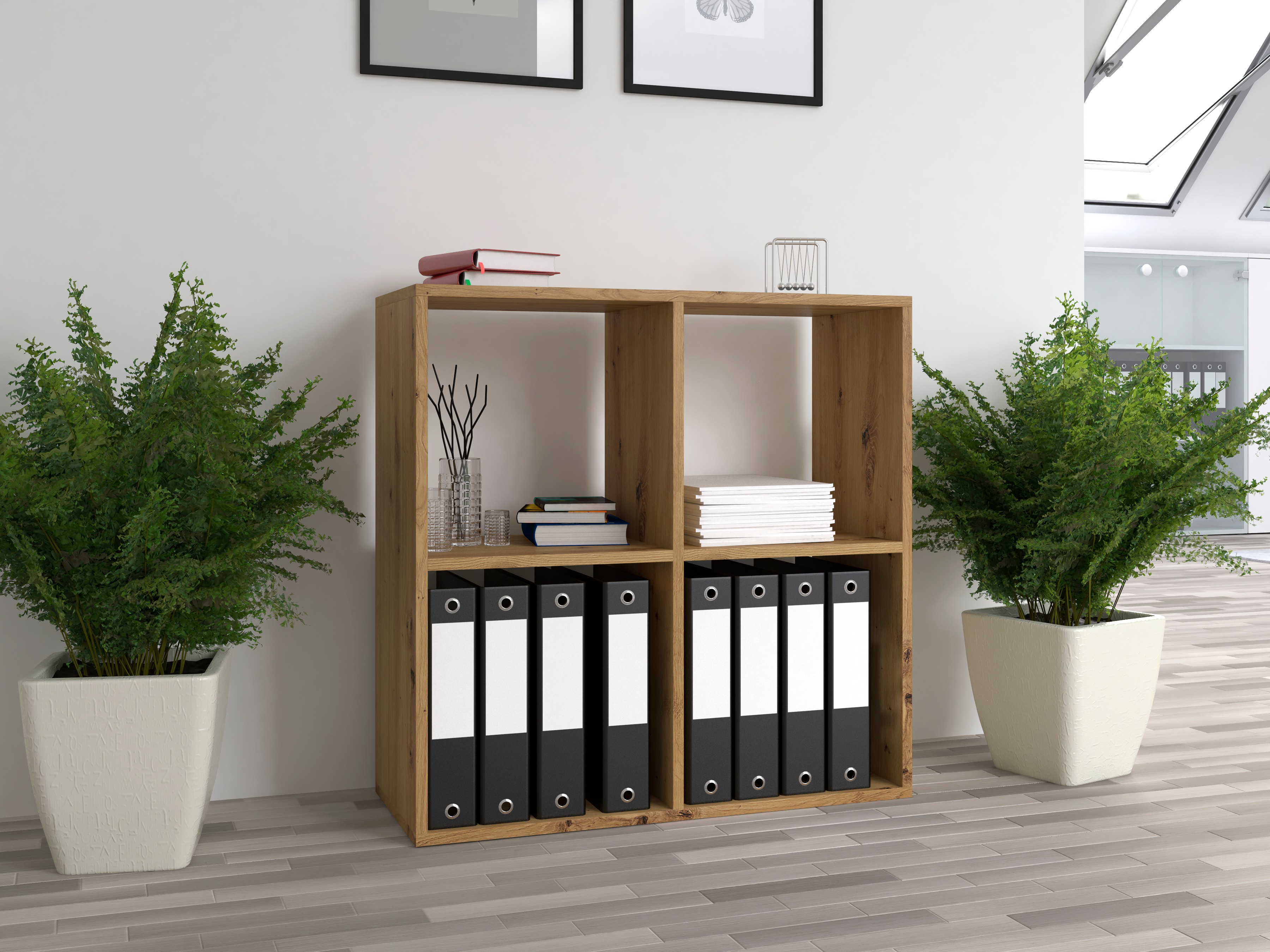 Estantería Mandeville 285 (Roble Artisan)