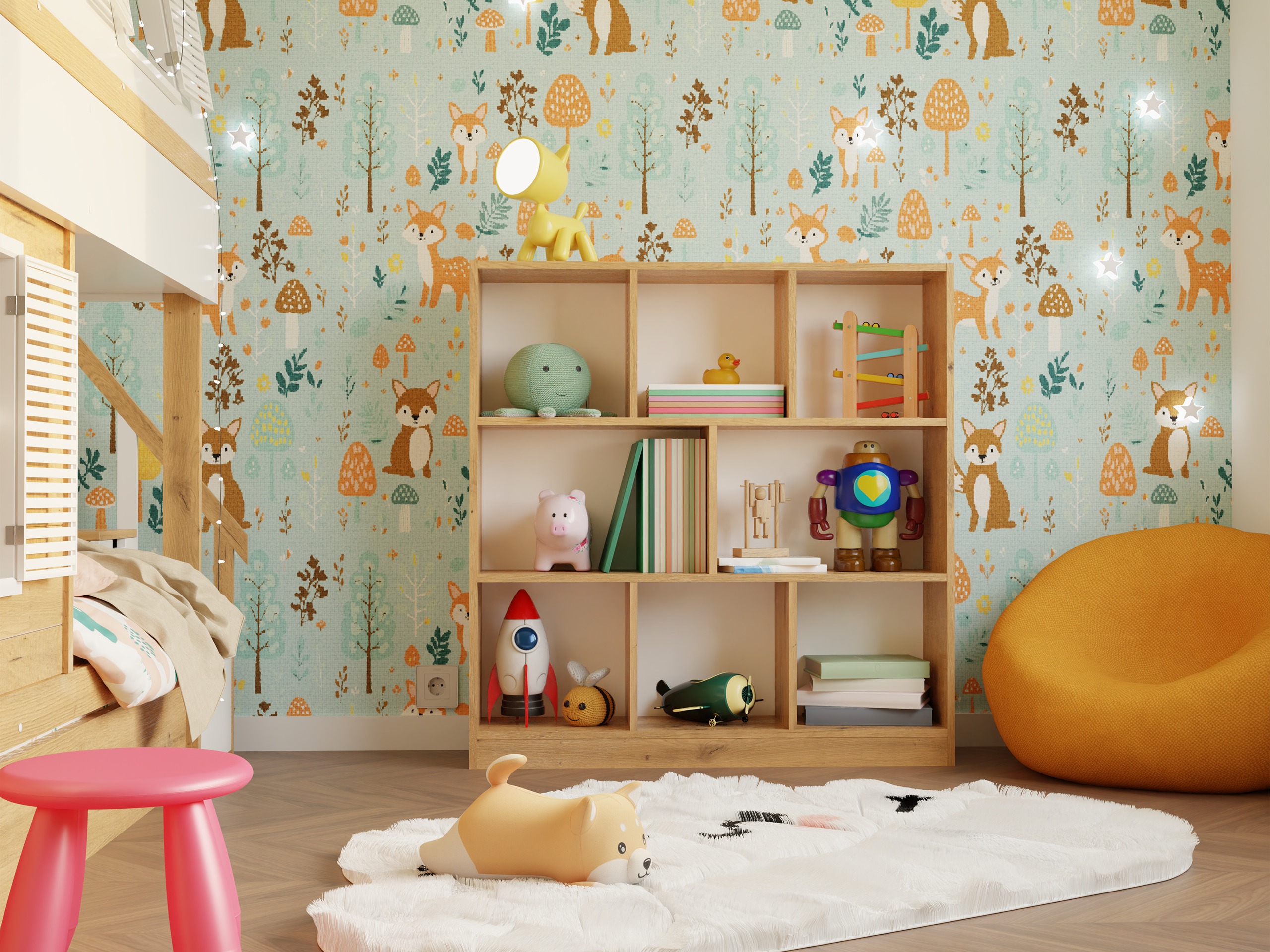 Estantería Mandeville 307 (Roble Artisan)