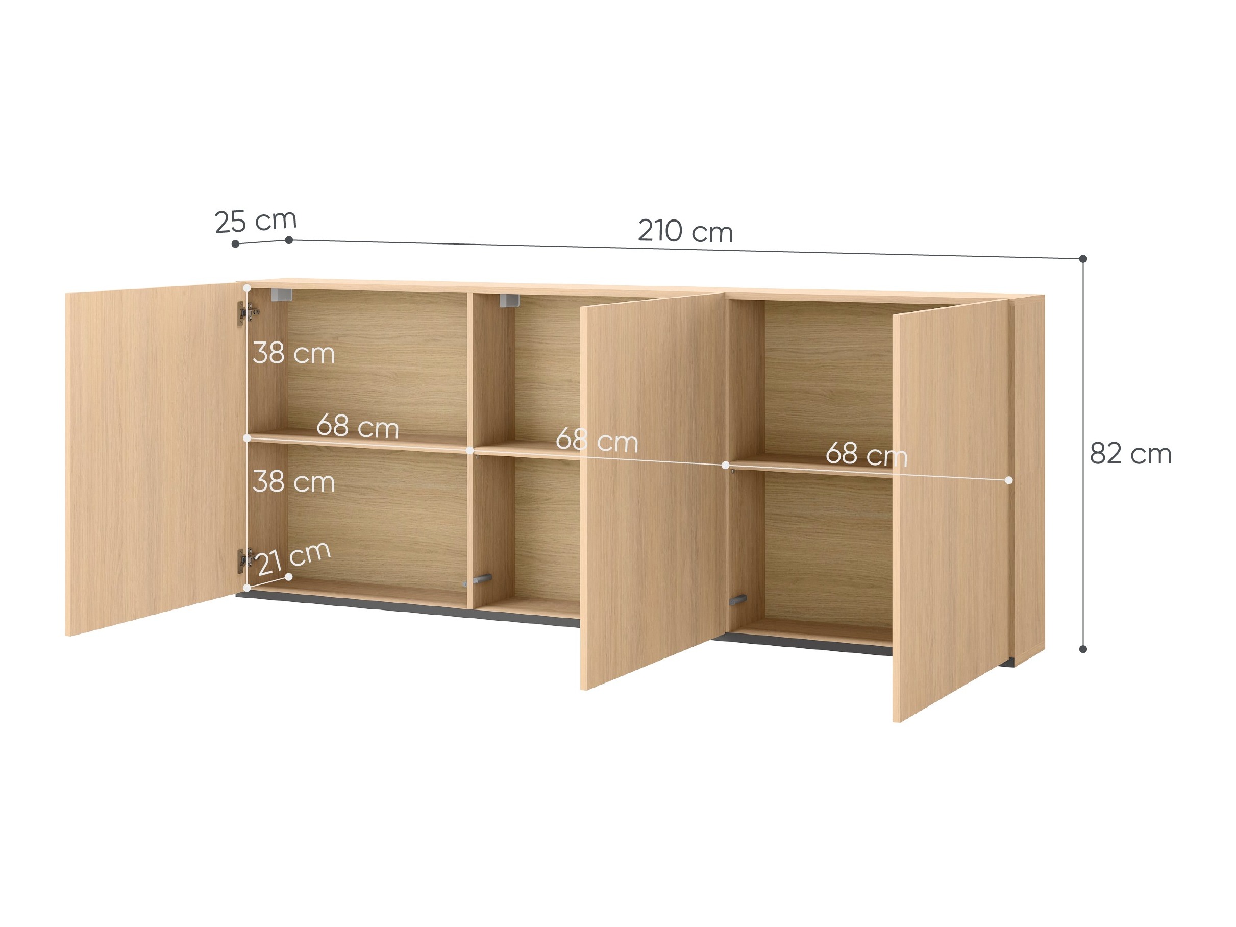 Armario de pared Evareve 105