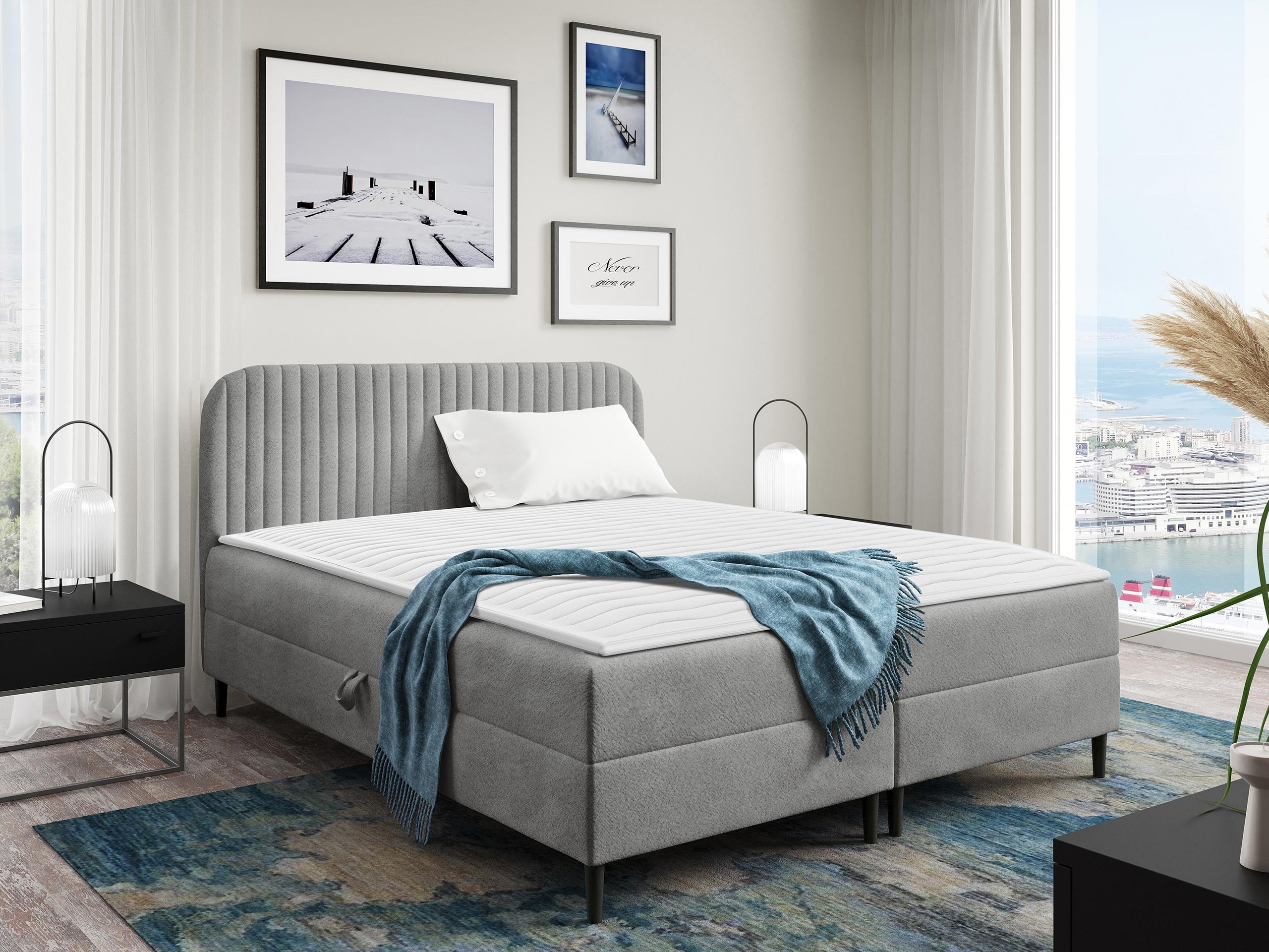 Cama continental Baltimore 200 (Coral 75)
