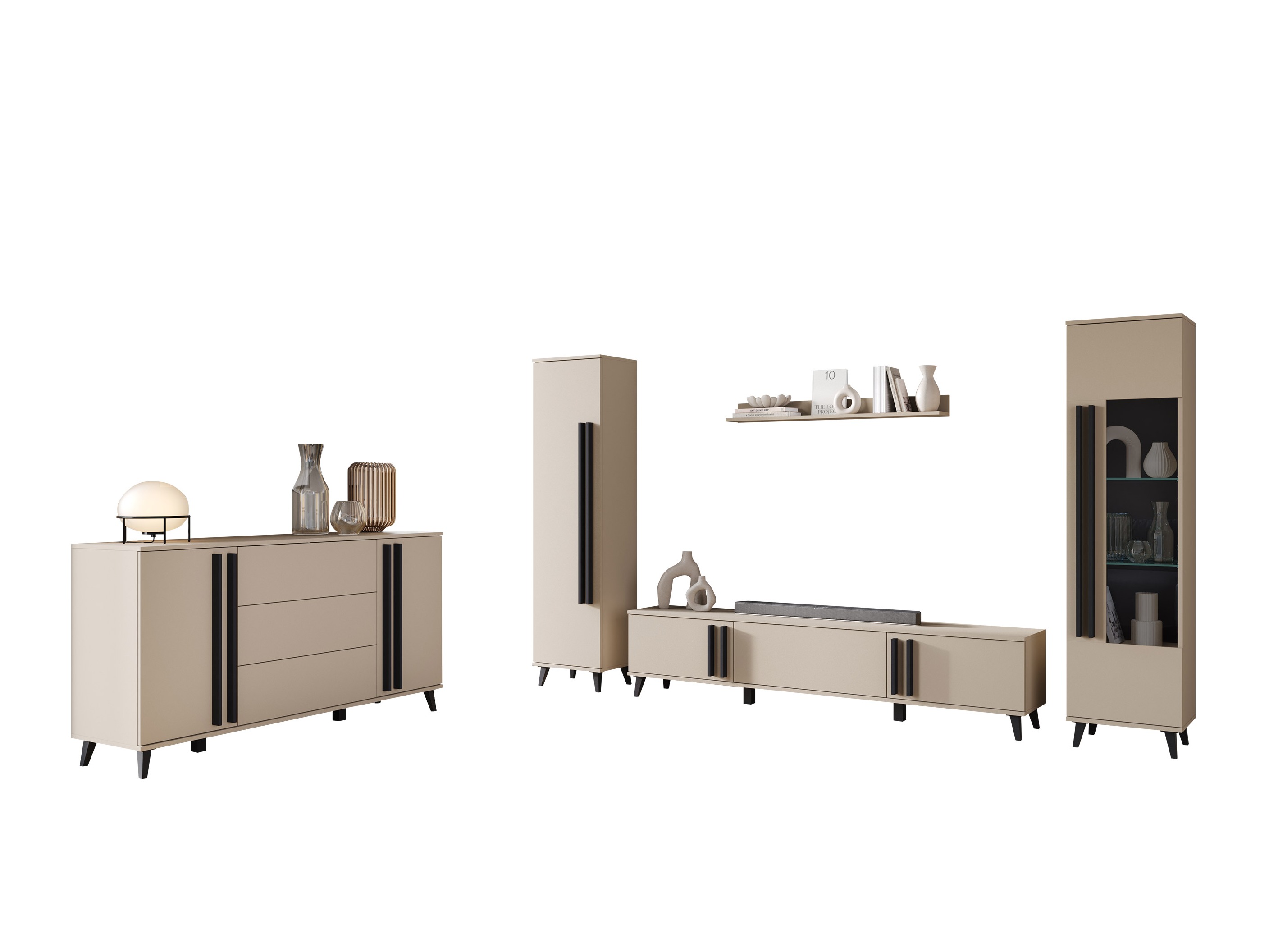 Conjunto de salón Temora 105 (Cachemira)